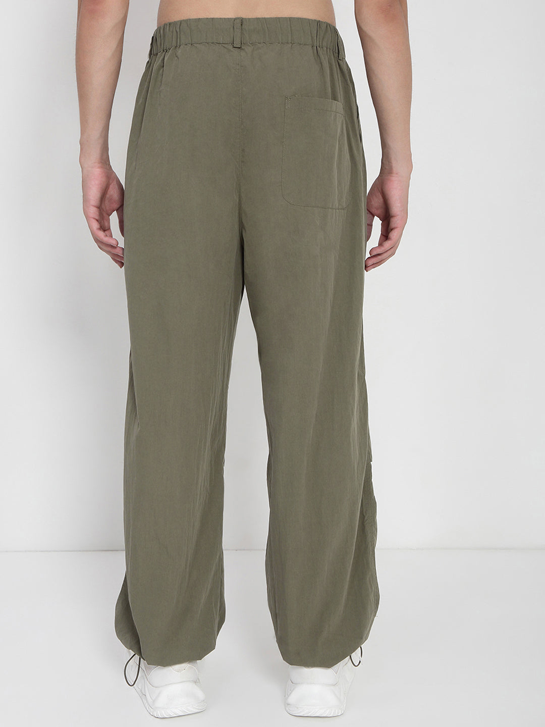 Men's Olive Parachute Trousers