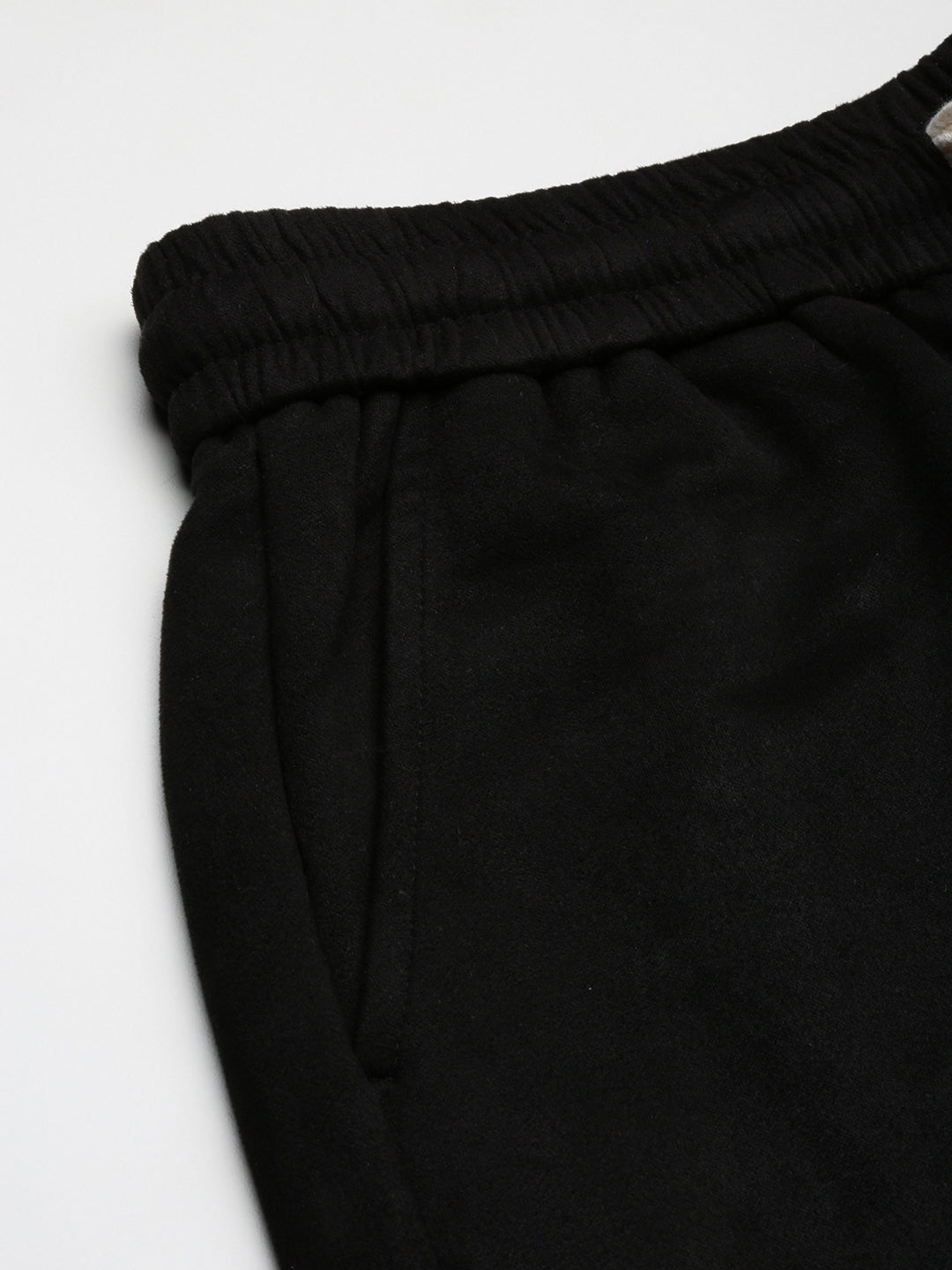 Men Black Solid Shorts