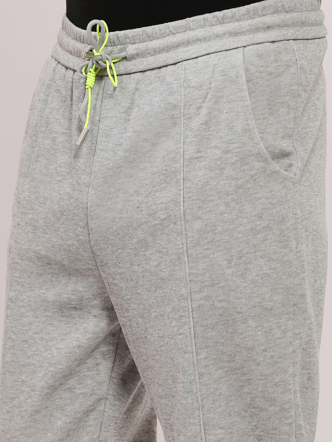 Men Grey Solid Jogger