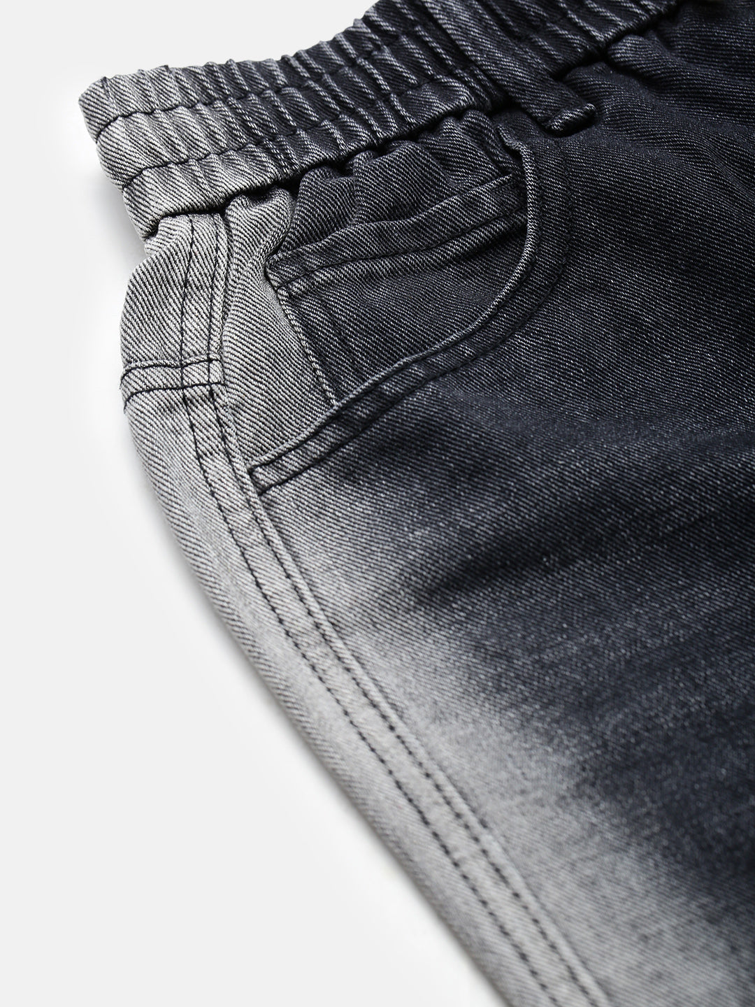 Men's Faded Grey Relaxed Fit Jeans