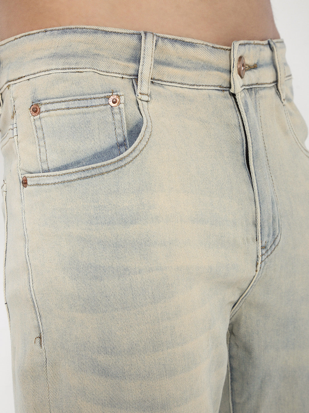 Men's Blue Straight Fit Jeans