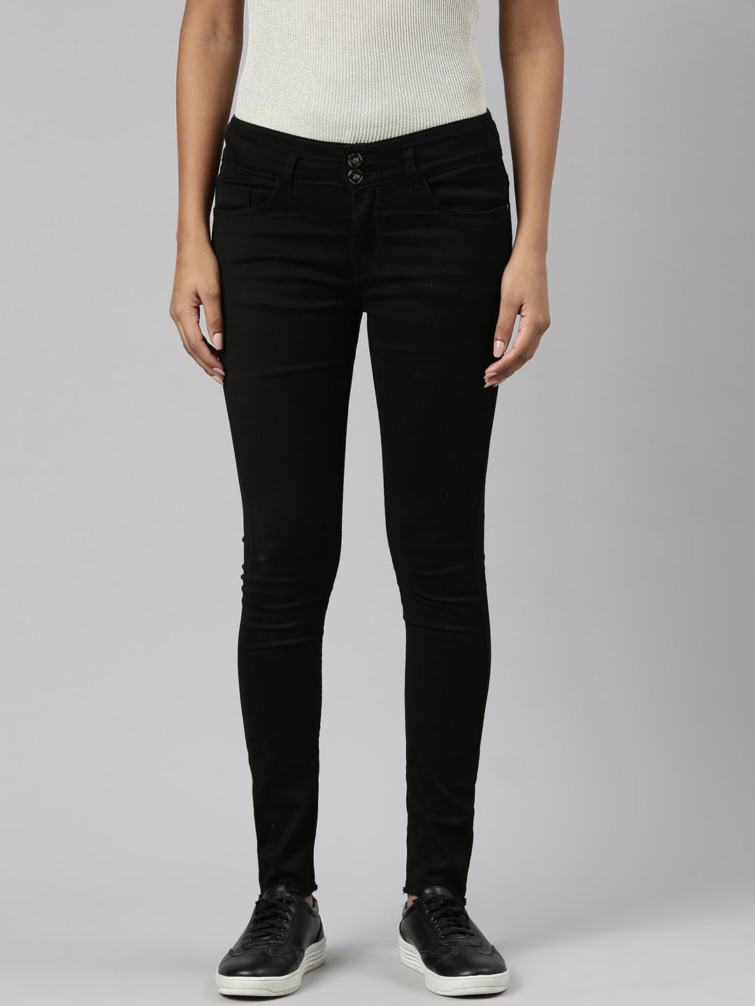 Women Black Denim Jeans