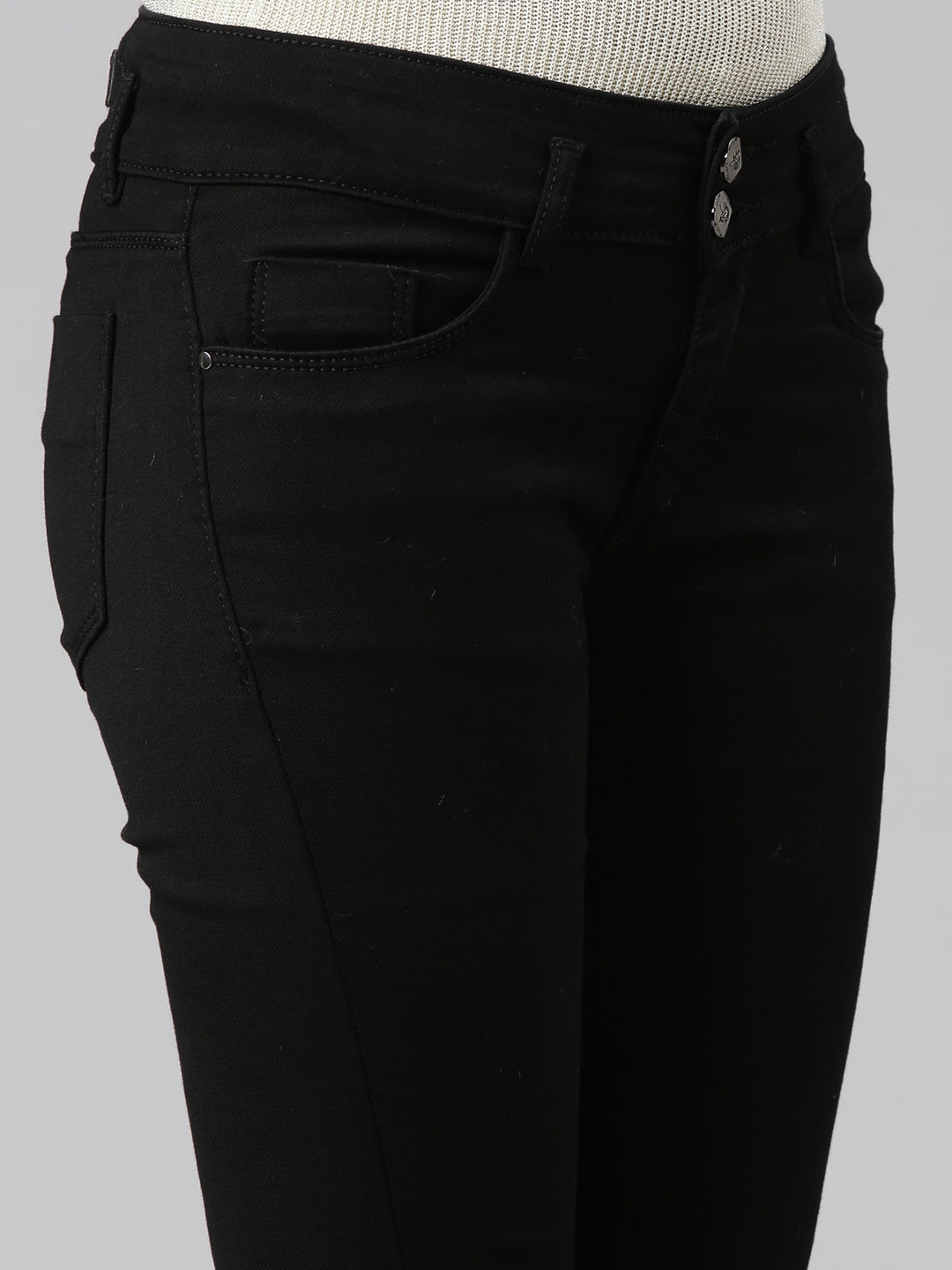 Women Black Denim Jeans