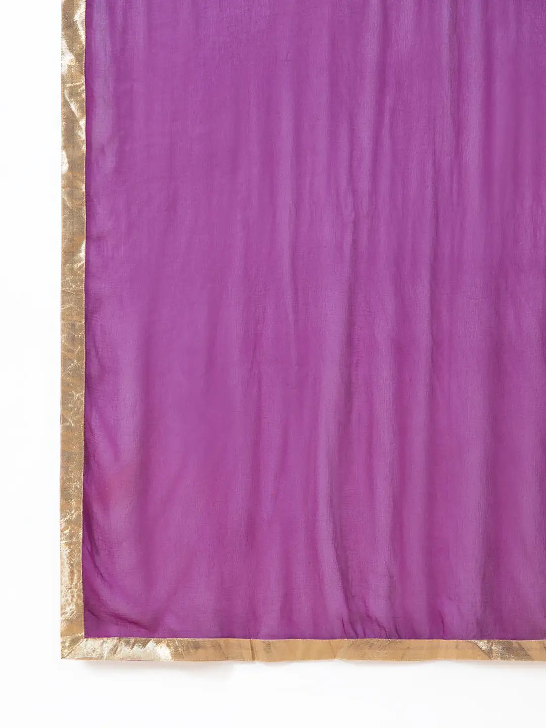 Women's Embroidered Purple Sleeveless Straight Kurta Set with Dupatta - from SHOWOFFFF