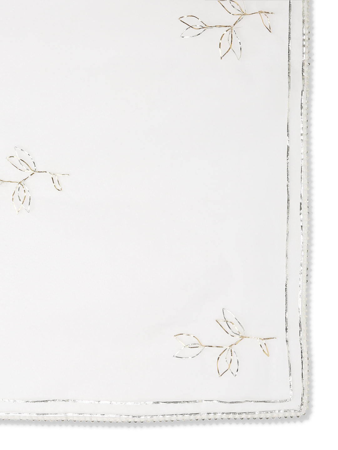 Women's Off White A-Line Kurta Set with Dupatta