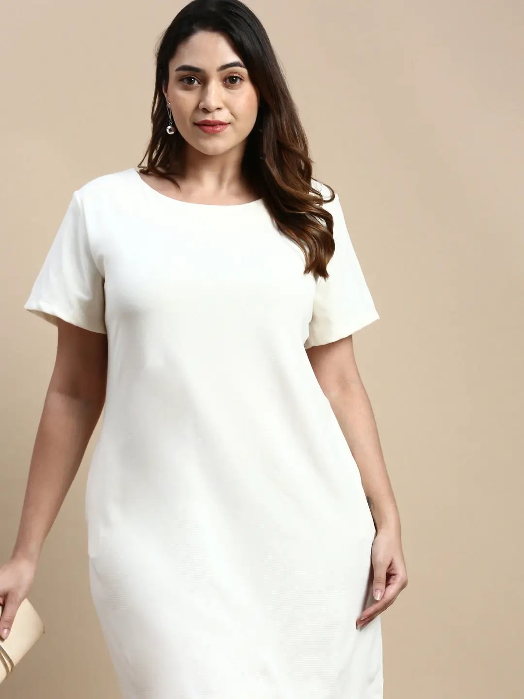 princess polly baby blue dress Fitted Waist Midi A-line Dress in Cotton – shopaleena