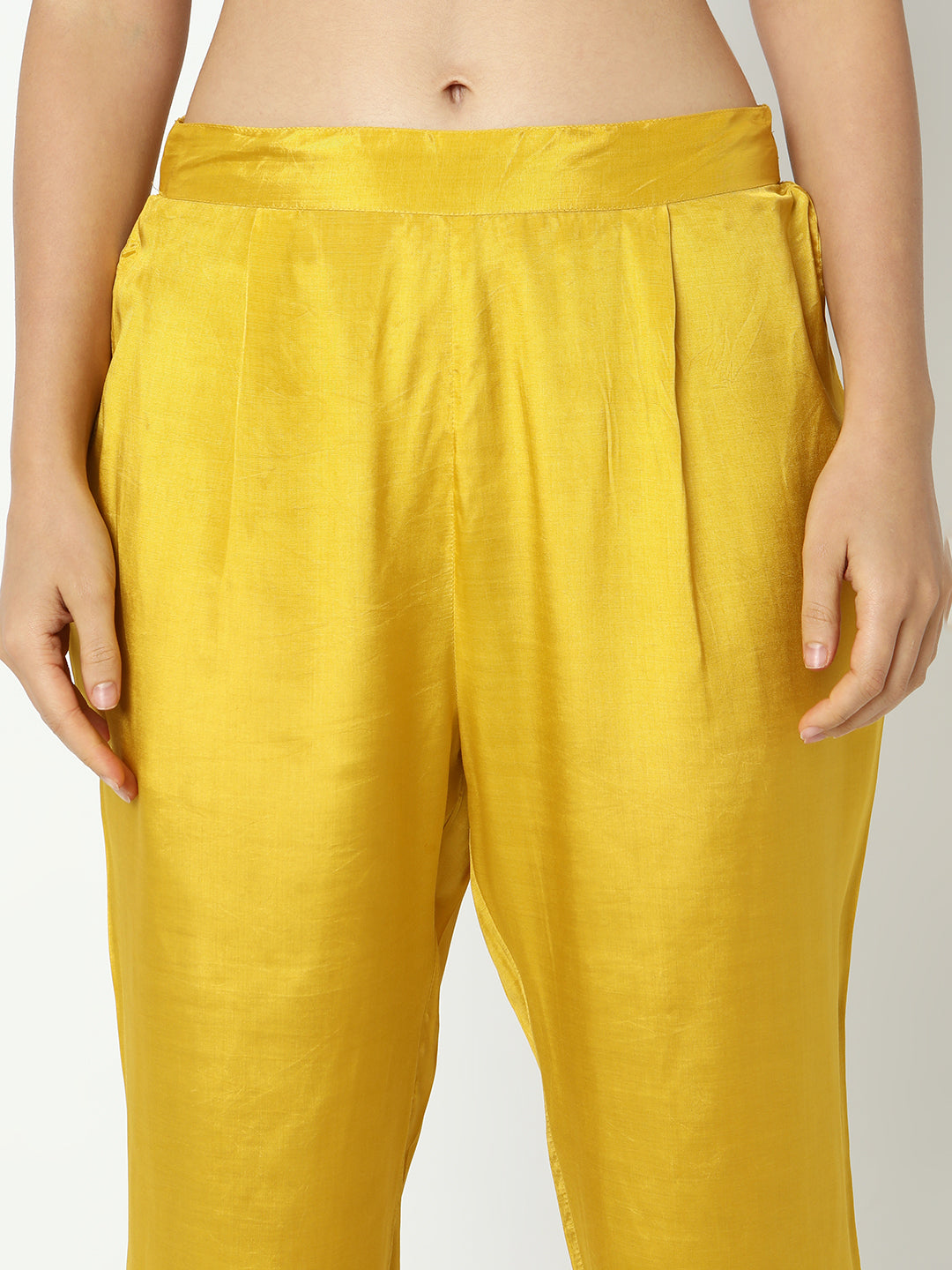 Women's Floral Yellow Kurta Set with Dupatta