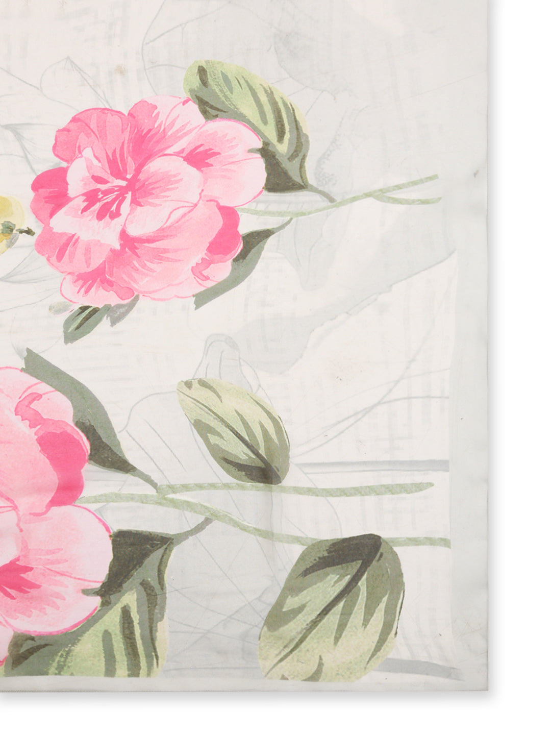 Women's Geometric Off White Mandarin Collar Kurta Set with Dupatta