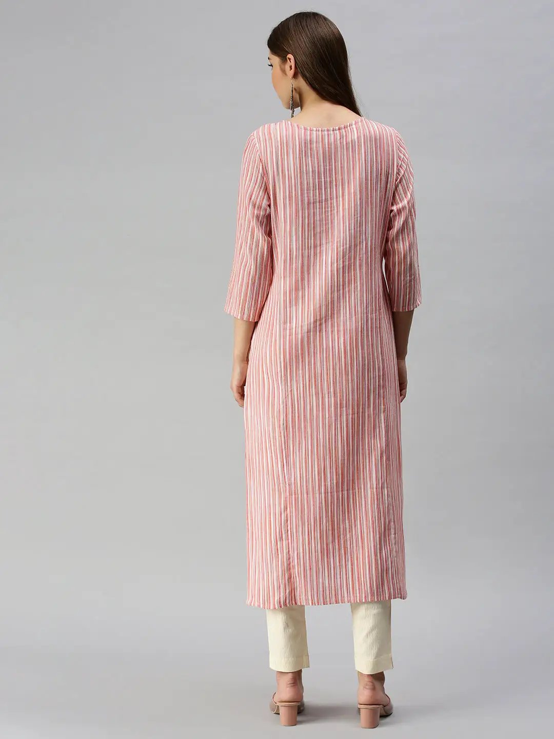 Women's Printed Multi Straight Kurta