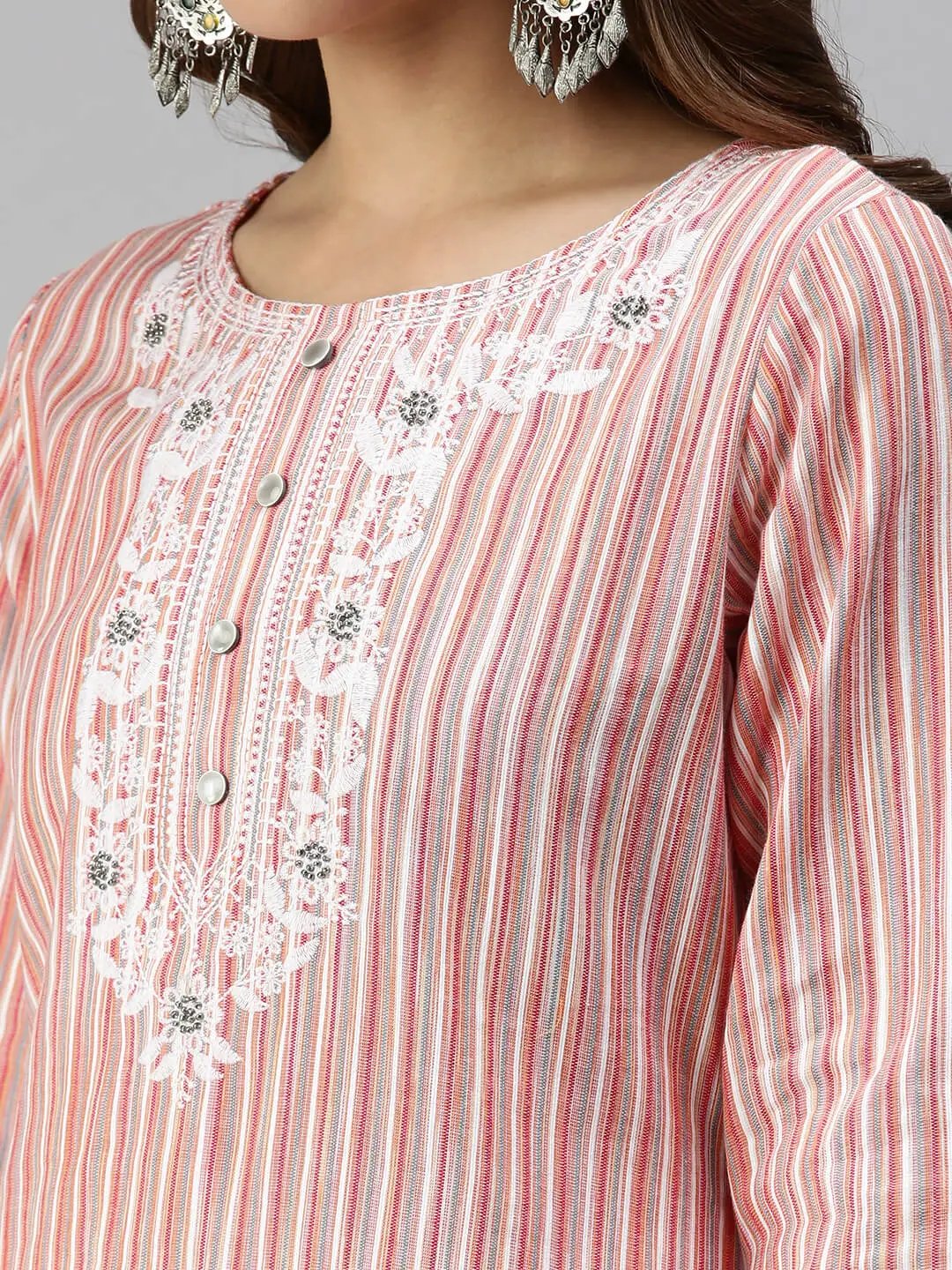 Women's Printed Multi Straight Kurta