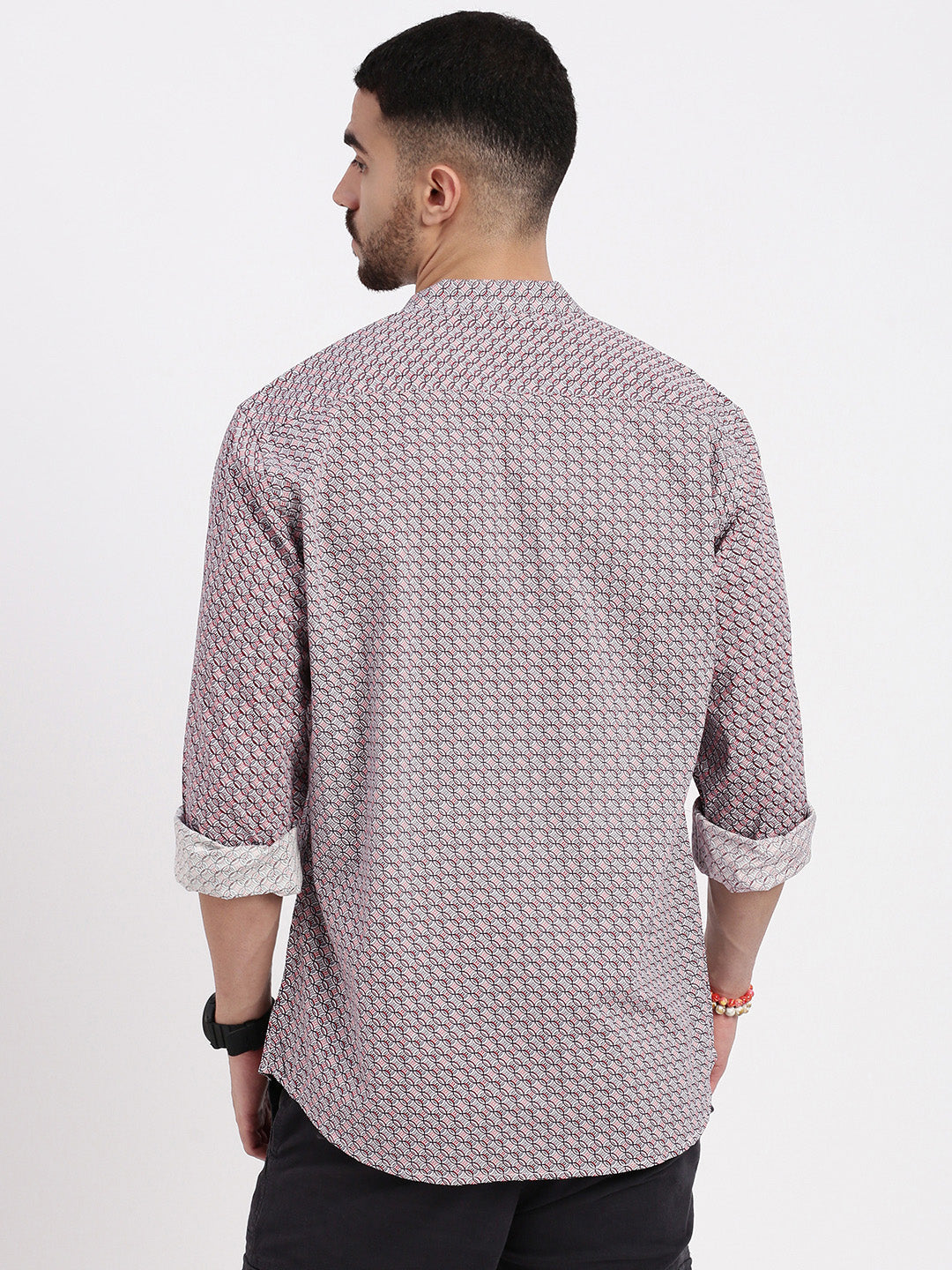 Men Multi Printed Slim Fit Shirt