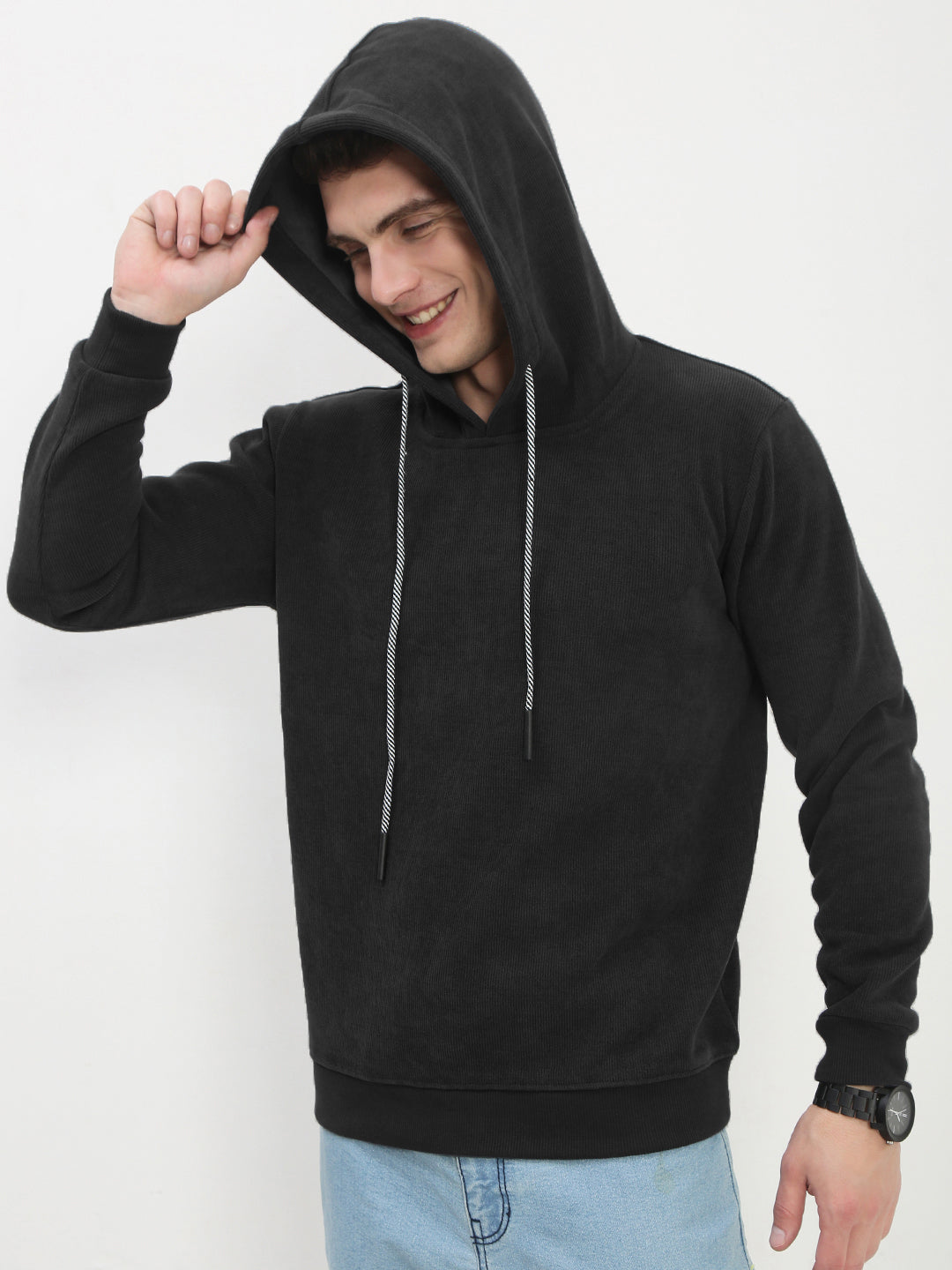 Men's Black Hoodie