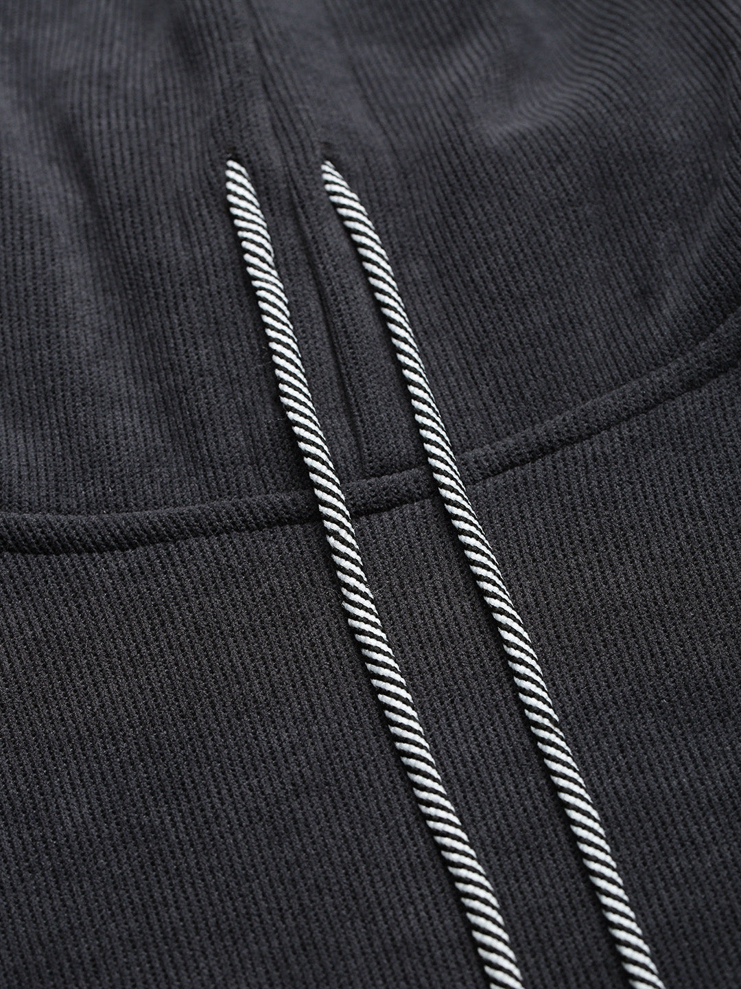Men's Grey Solid Hooded Sweatshirt