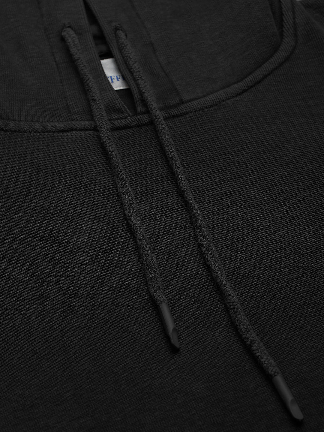 Men's Black Hoodie with Pockets