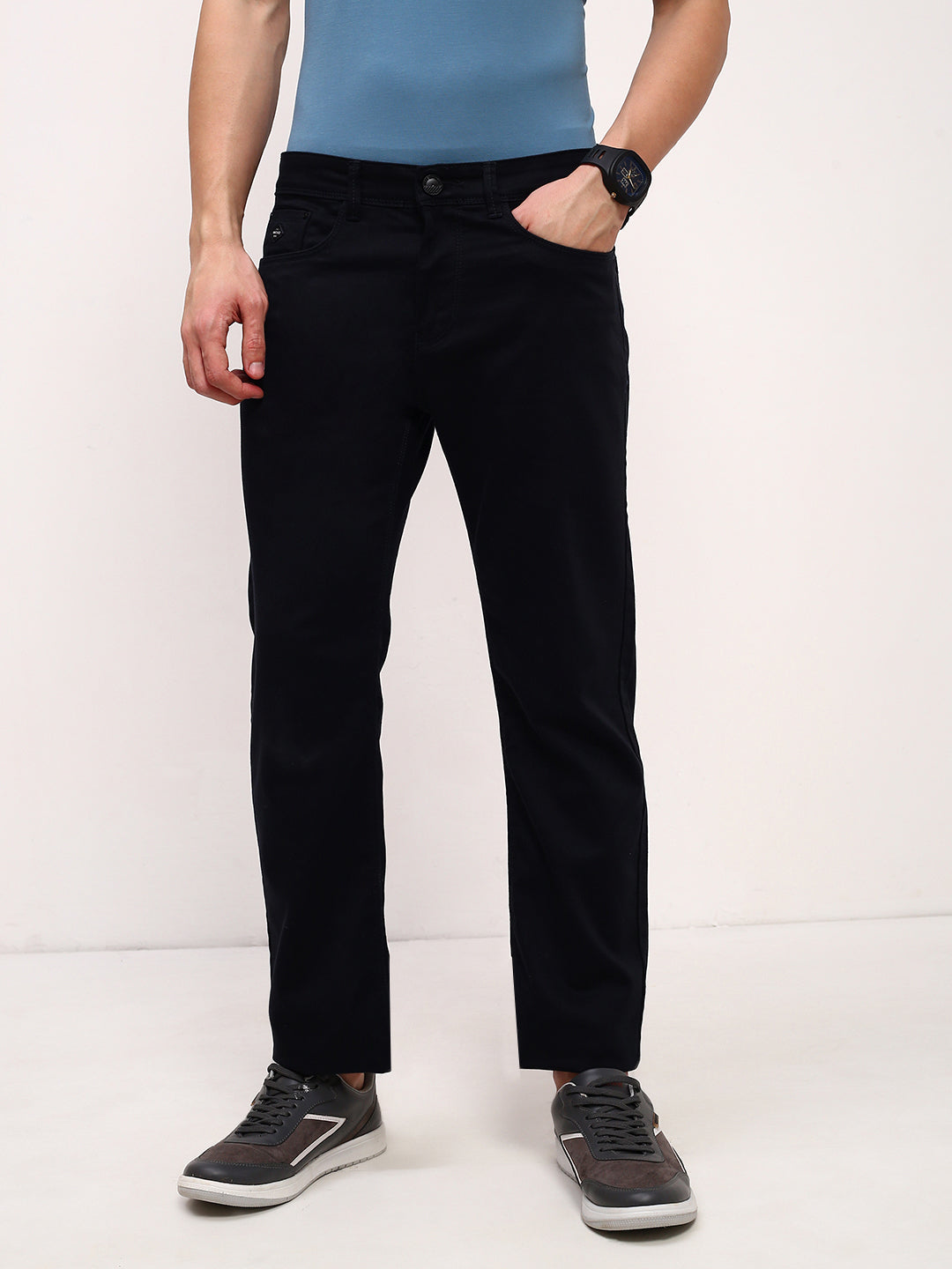 Men Black Slim Fit Jeans