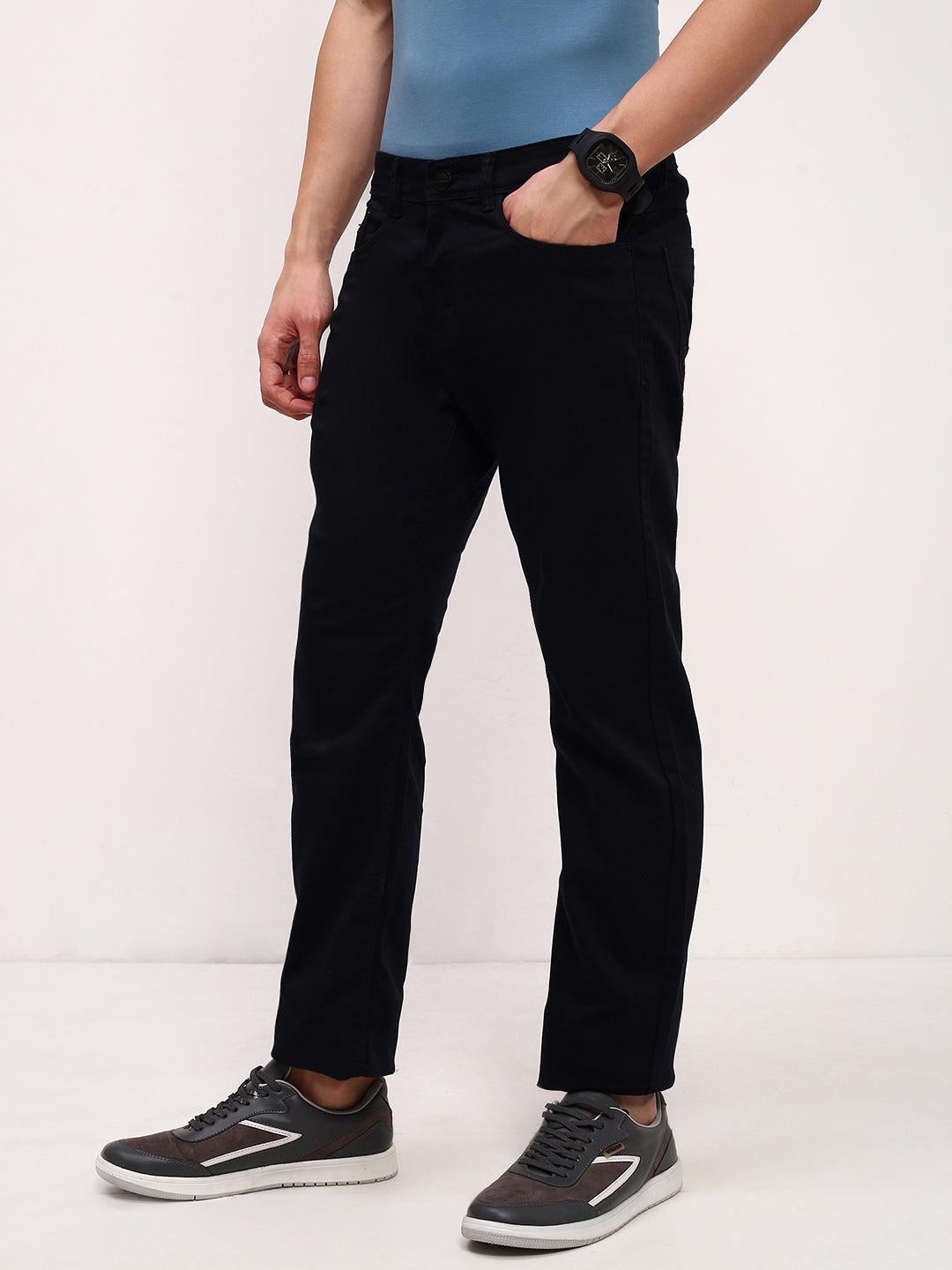 Men Black Slim Fit Jeans