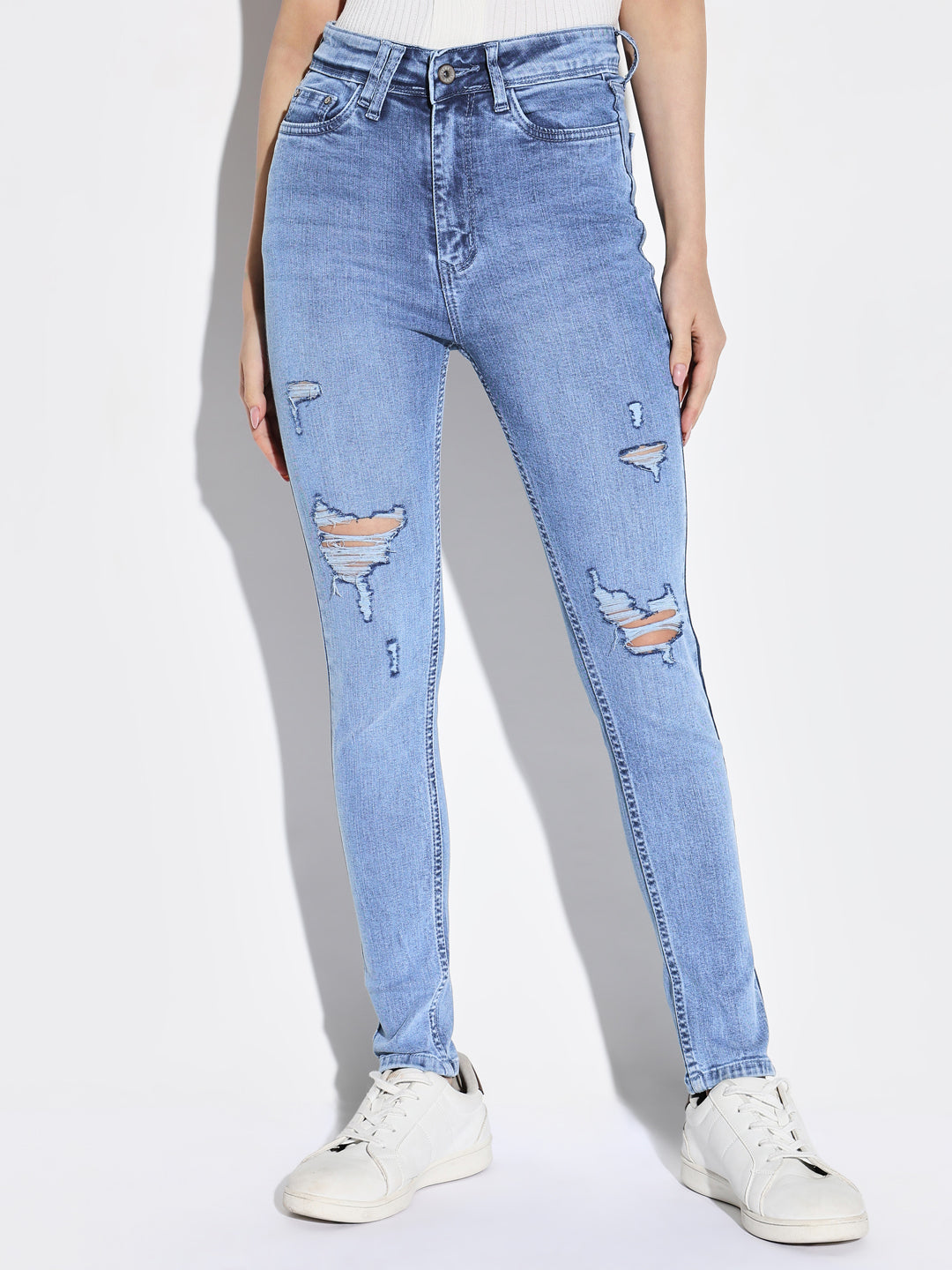 Women Blue Skinny Fit Jeans