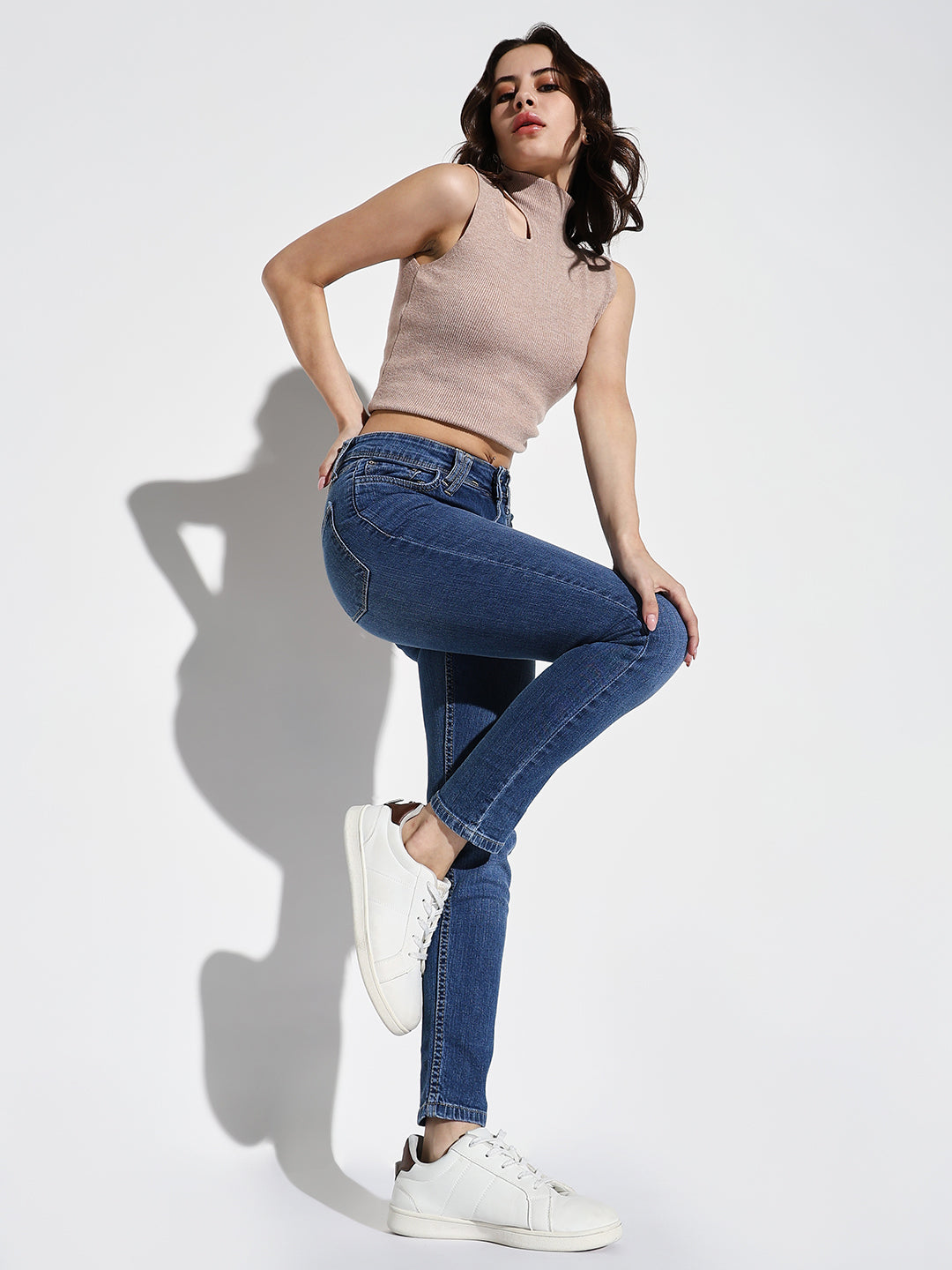 Women Blue Slim Fit Jeans