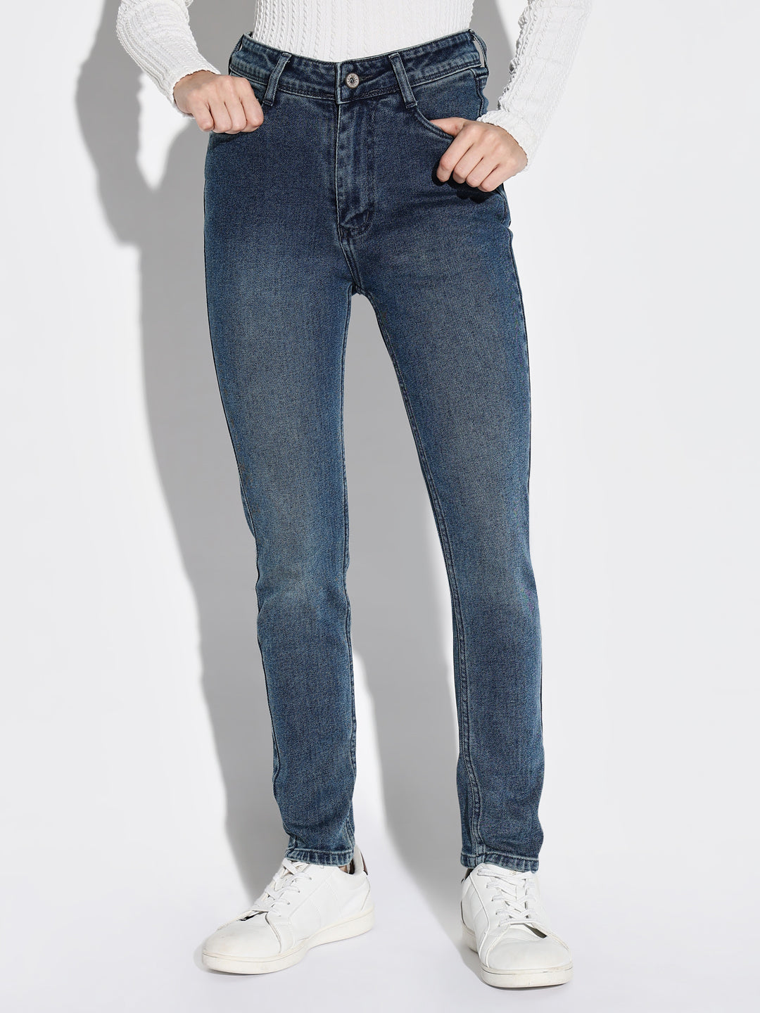 Women Blue Slim Fit Jeans