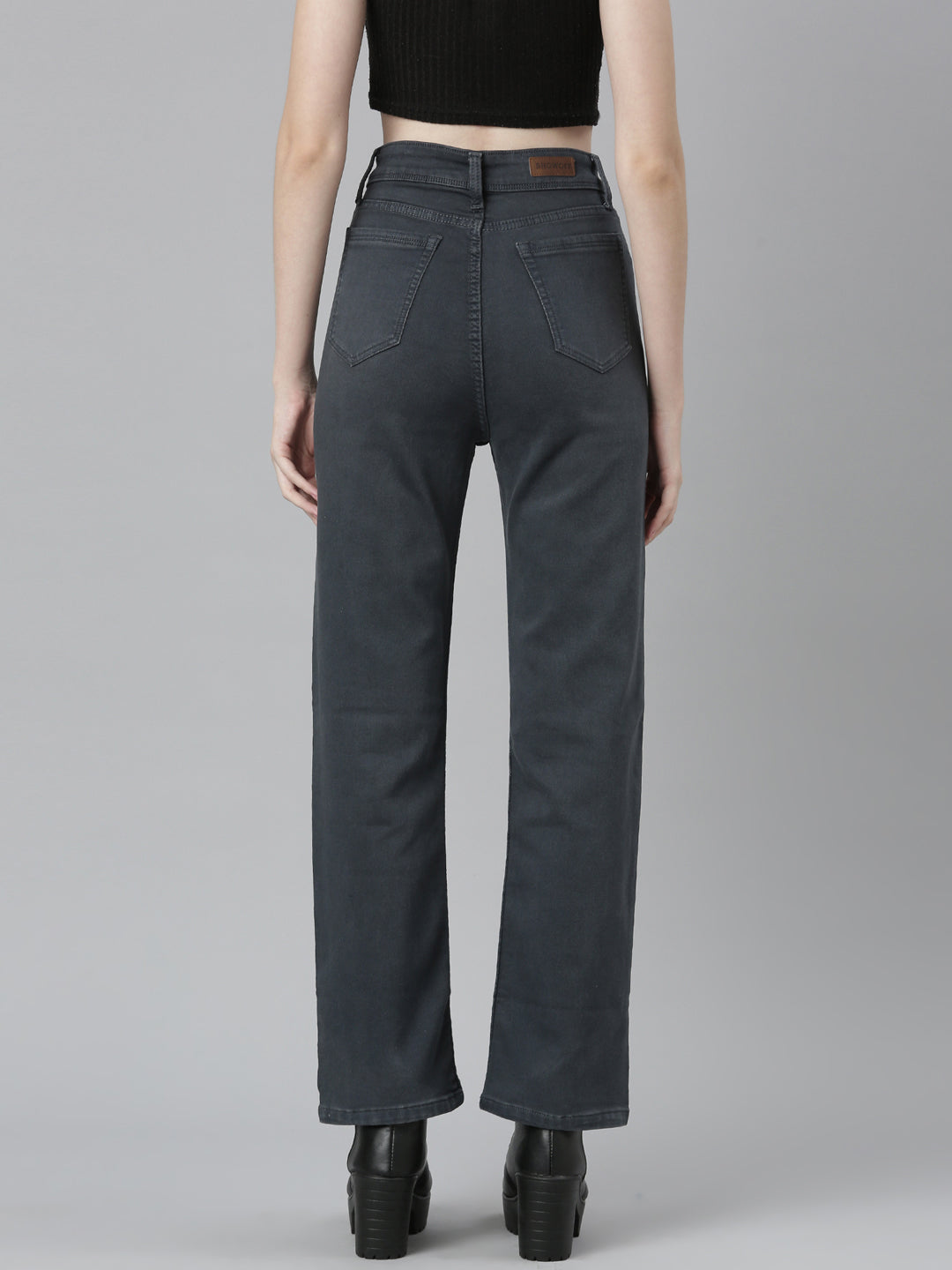 Women Grey Denim Jeans