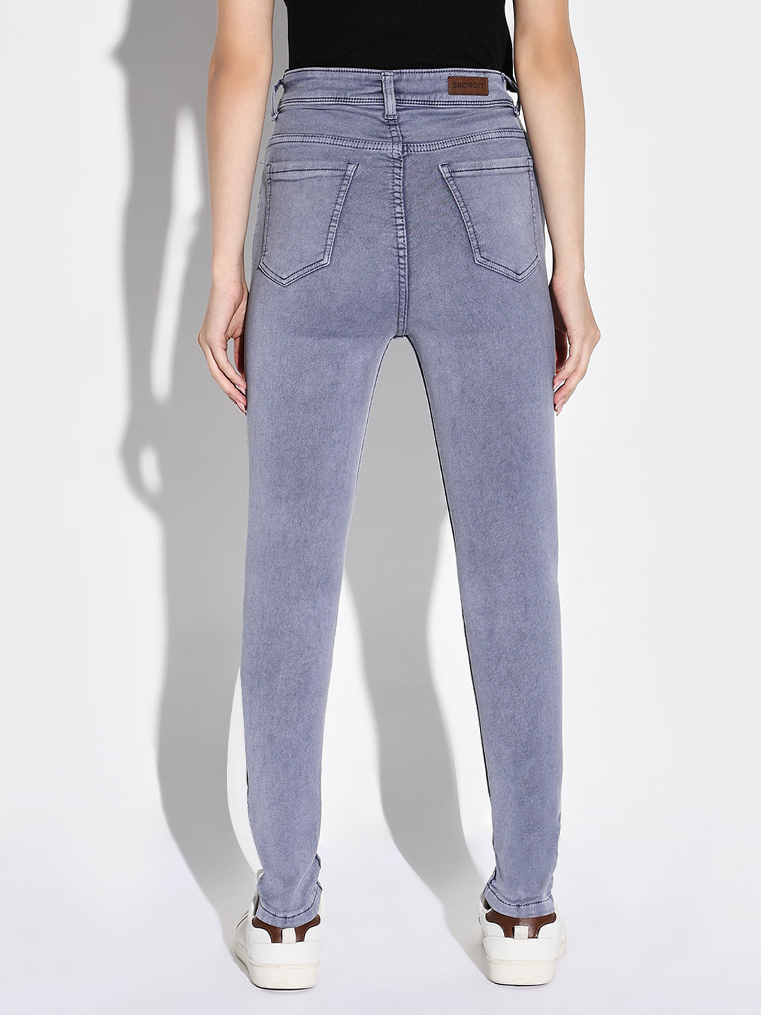 Women Purple Skinny Fit Jeans