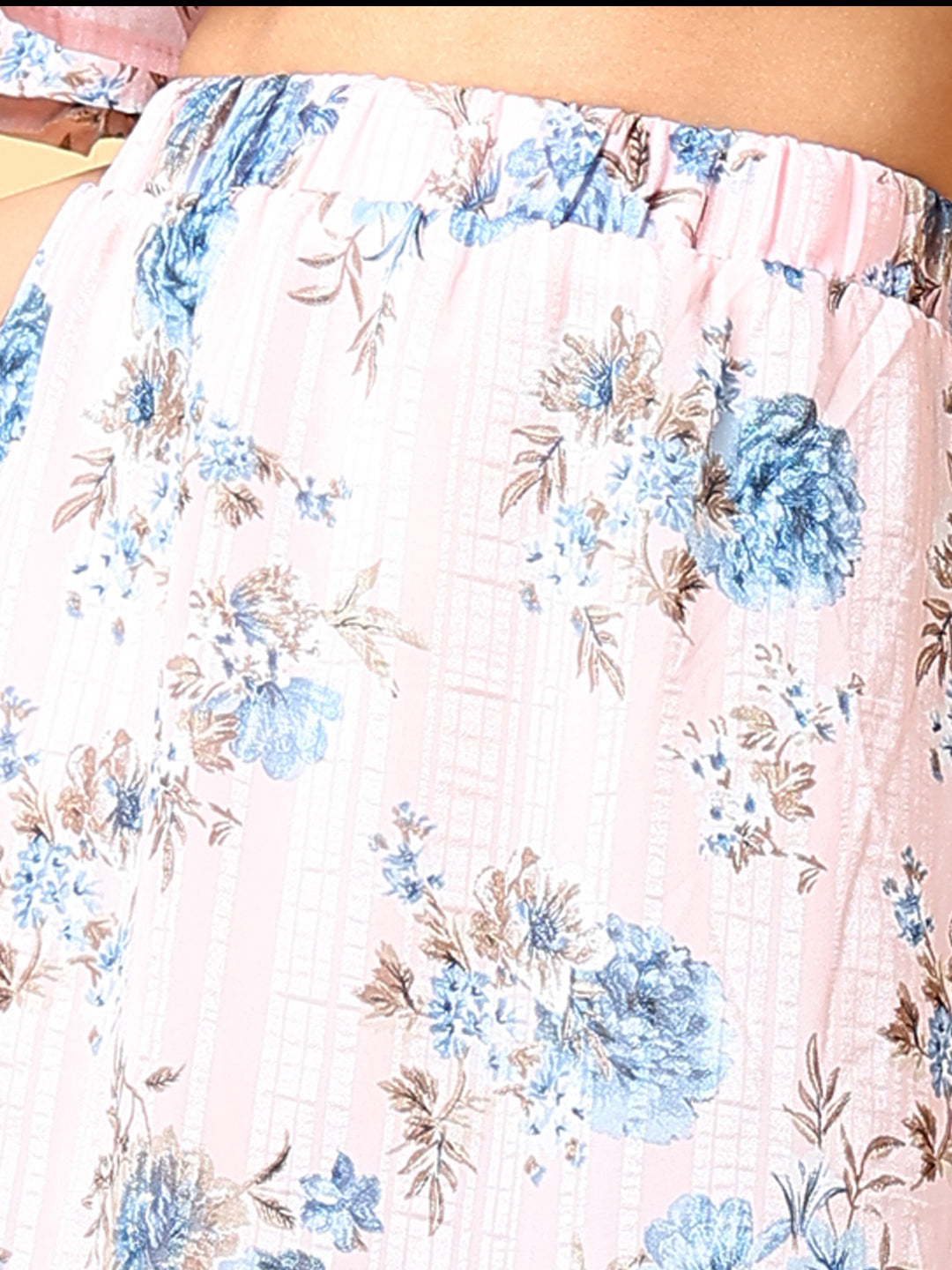 Women's Pink Printed Comfort Co-Ords Set