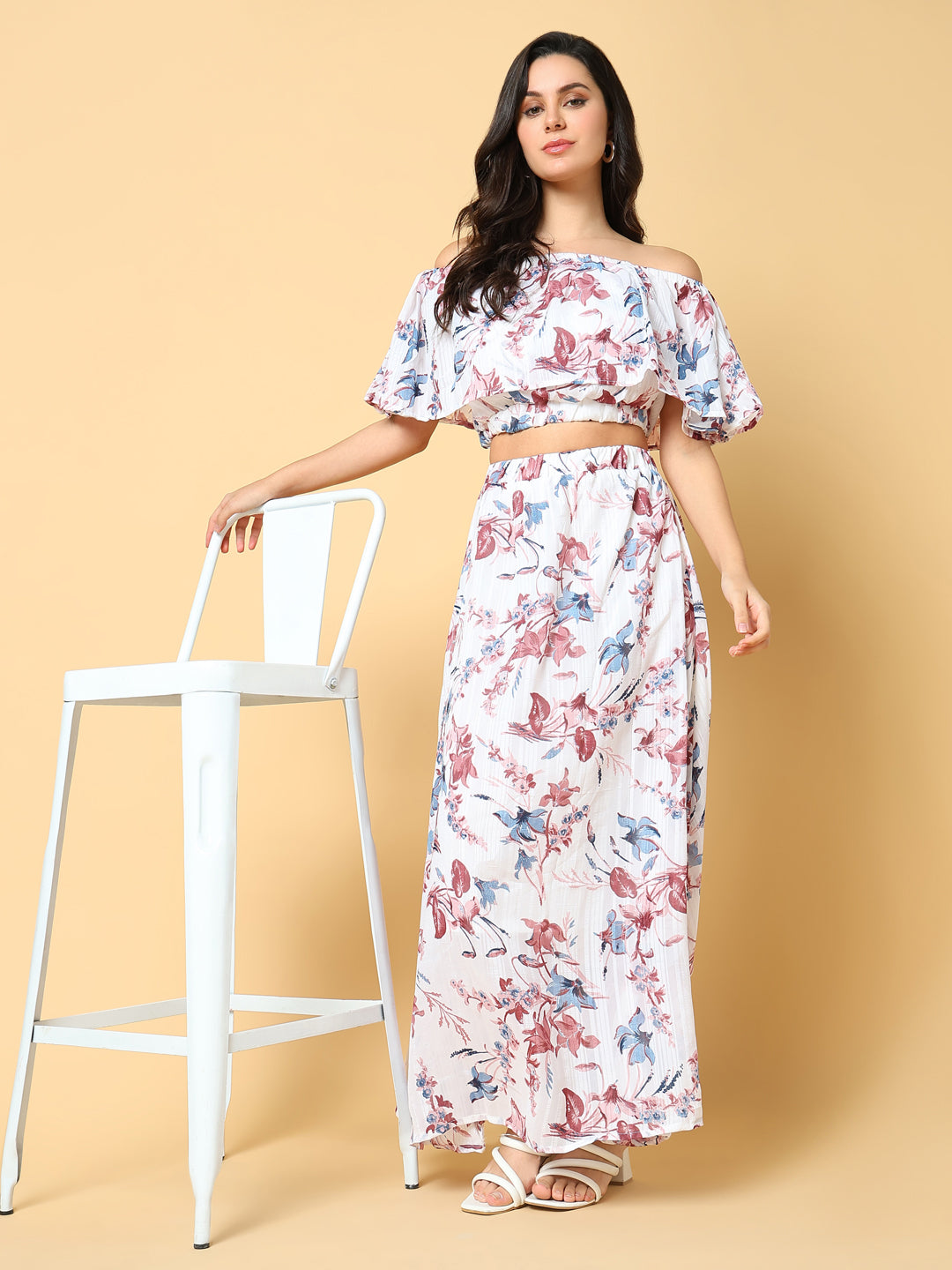 Women's Multi Printed Co-Ords Set