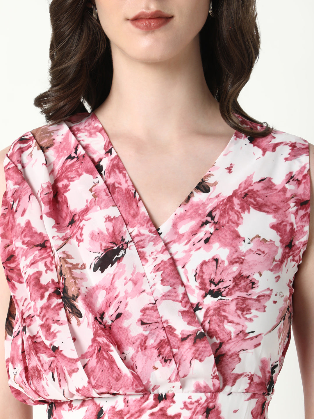 Women's Pink Printed Classic Co-Ords Set