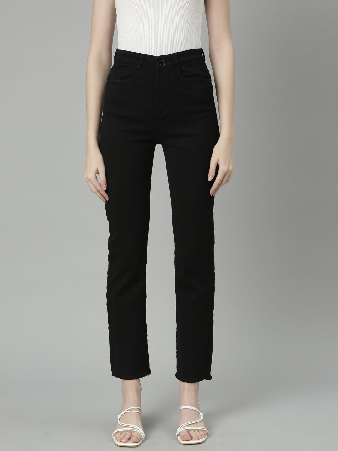 Women Black Denim Jeans