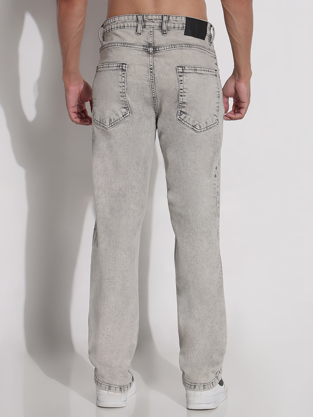 Men's Grey Slim Fit Jeans