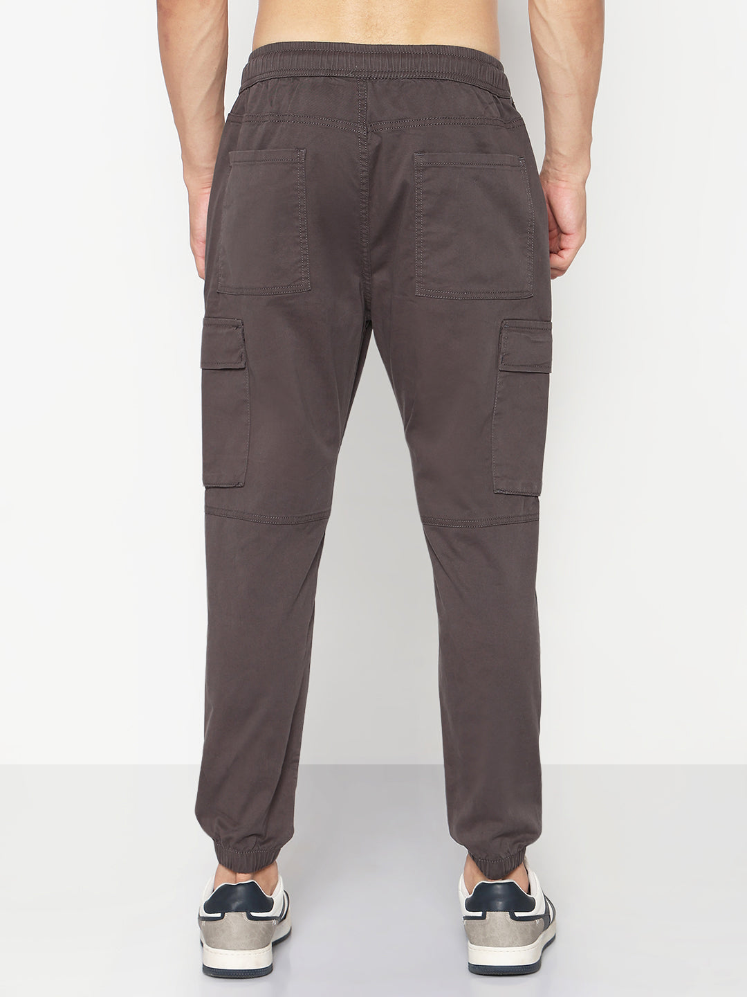 Men's Grey Slim Fit Joggers