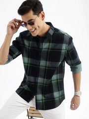 Men Tartan Check Shirts