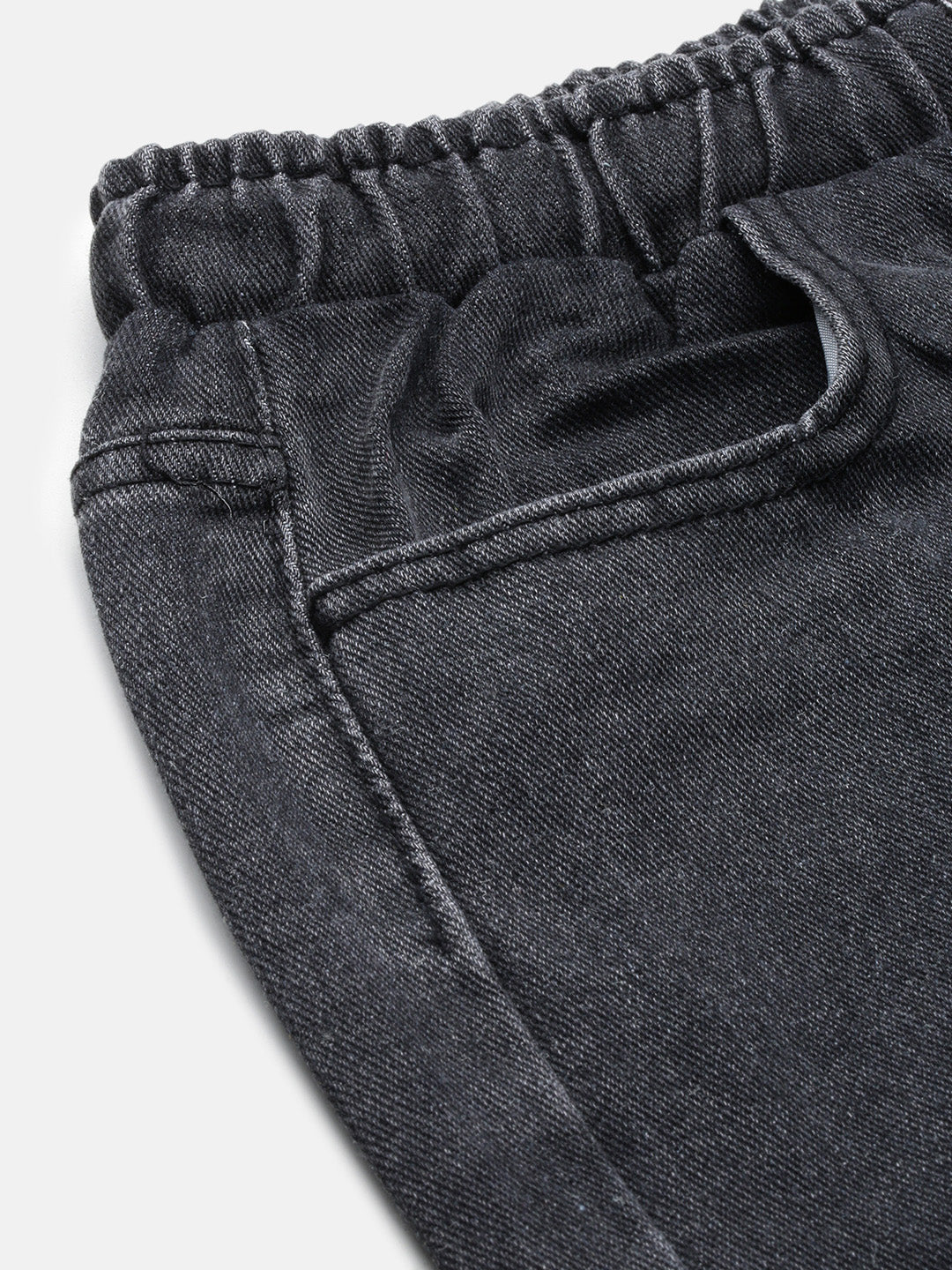 Men Grey Slim Fit Cropped Jeans