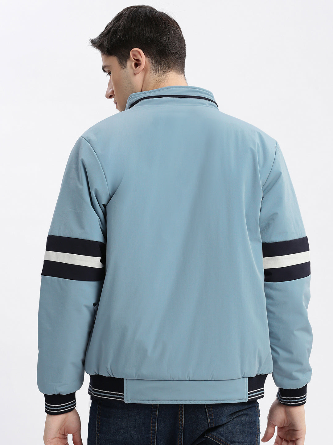 Men's Blue Reversible Rapid-Dry Bomber Jacket