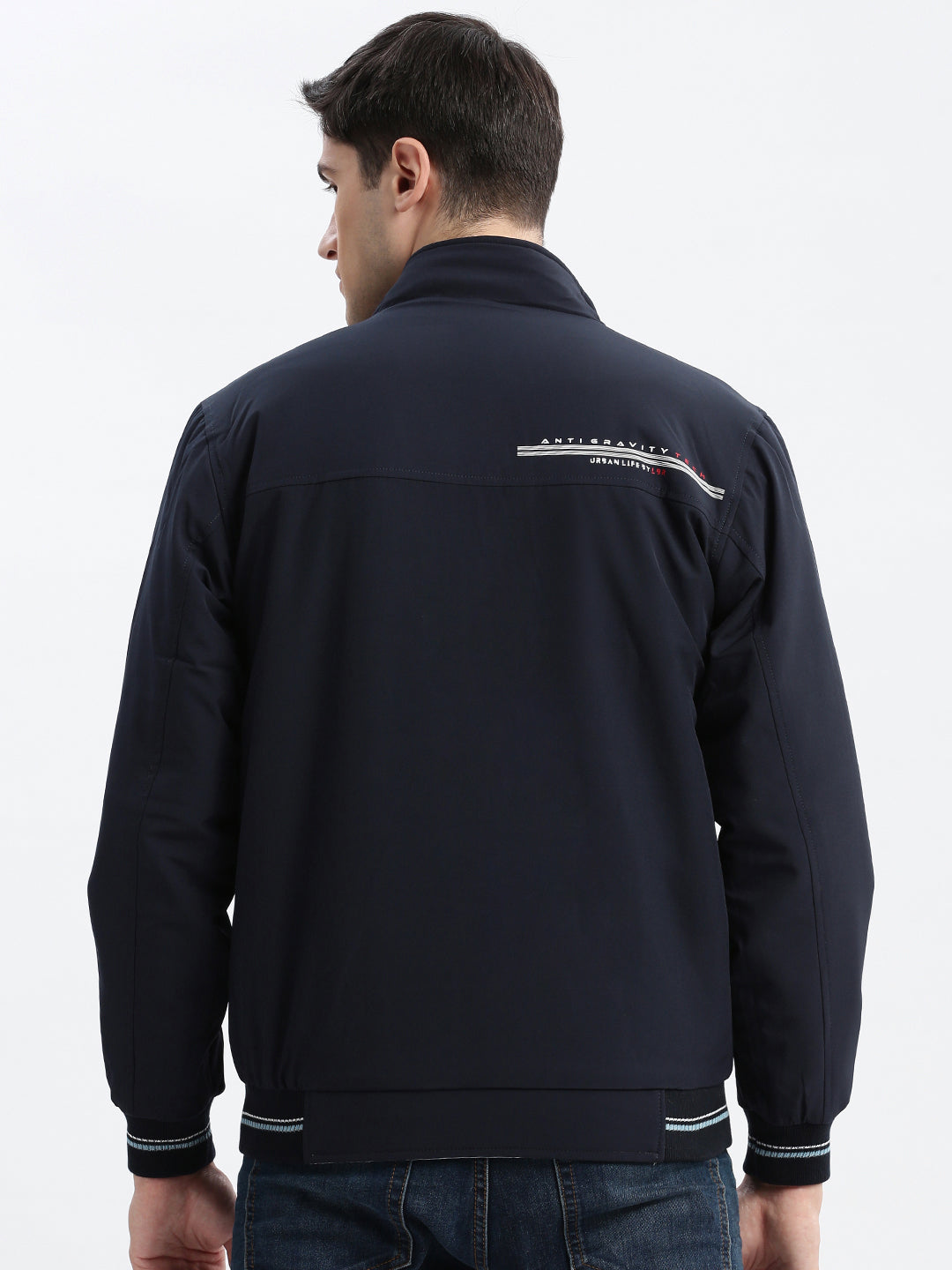 Men's Blue Reversible Rapid-Dry Bomber Jacket