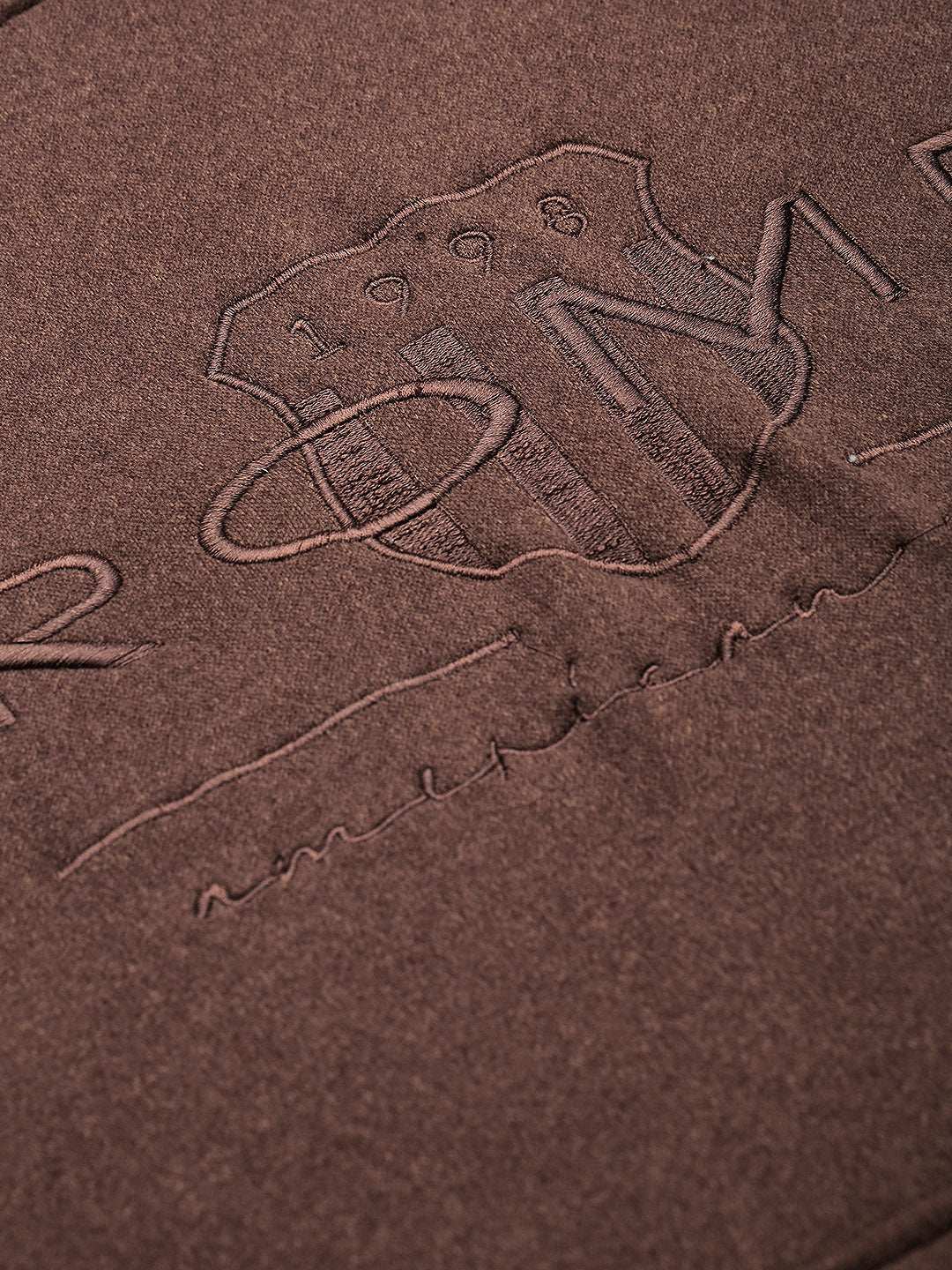 Men's Brown Hoodie with Pockets