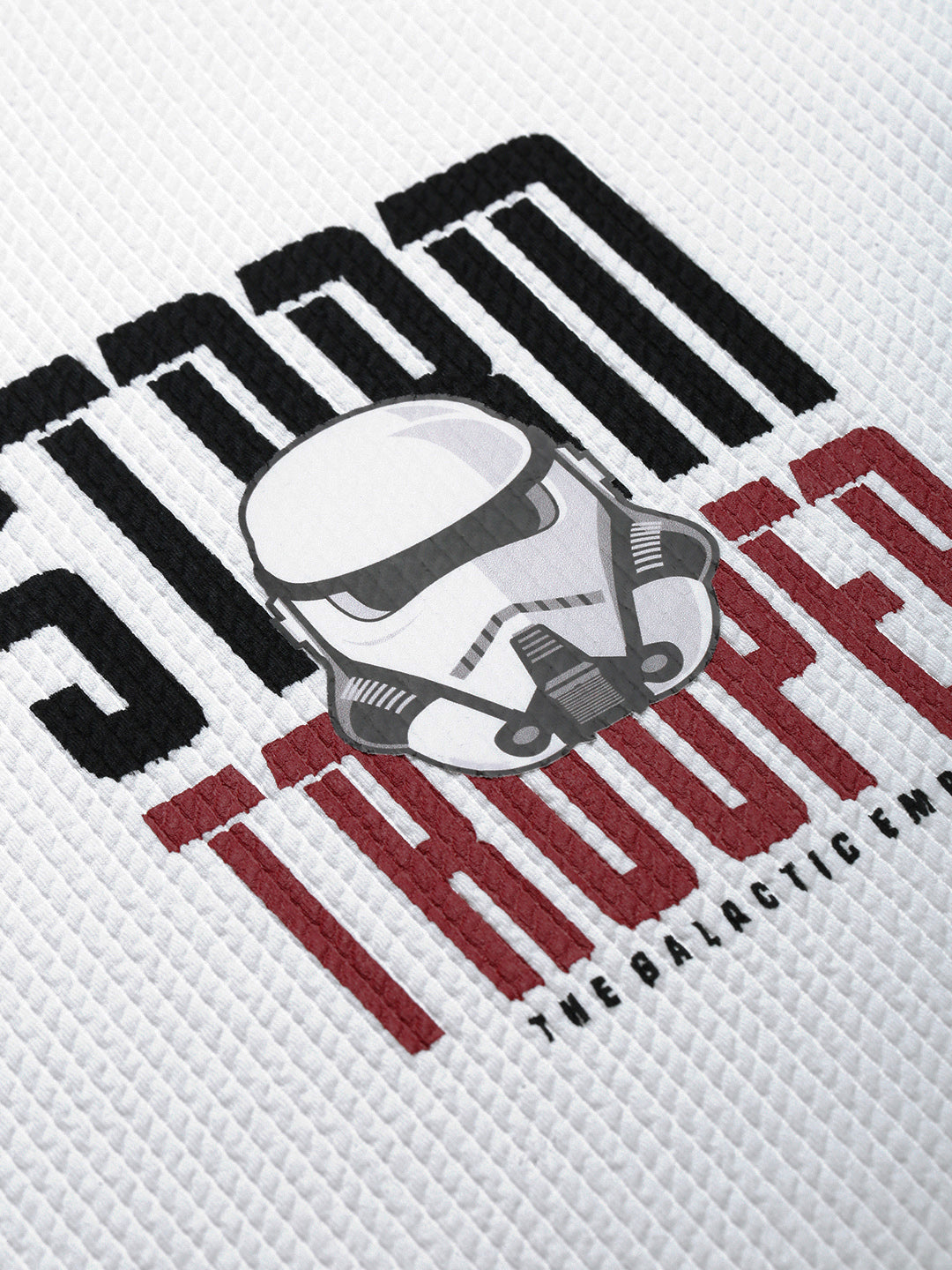 Men's Graphic Printed White Star Wars Sweatshirt