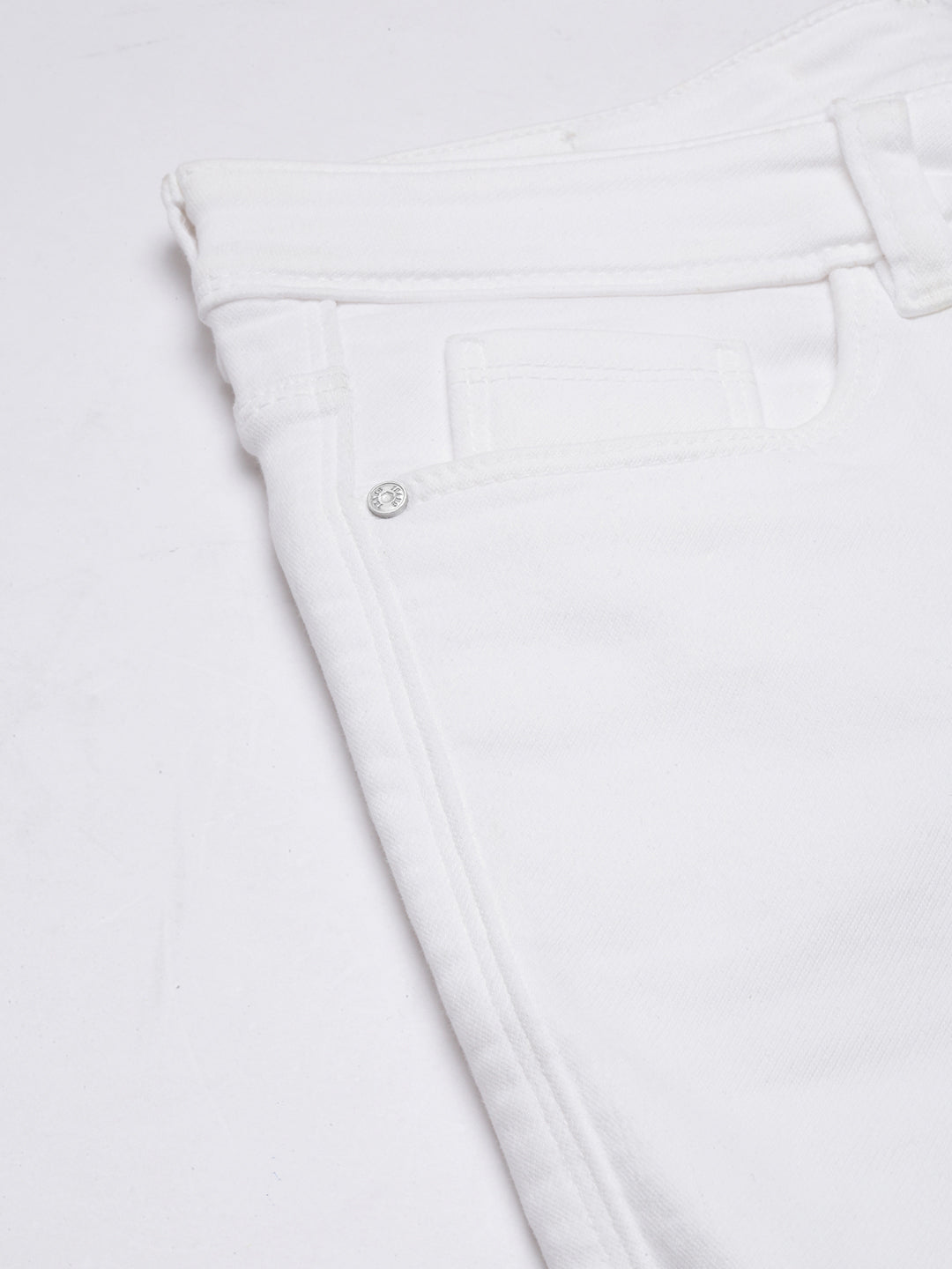 Women White Denim Jeans