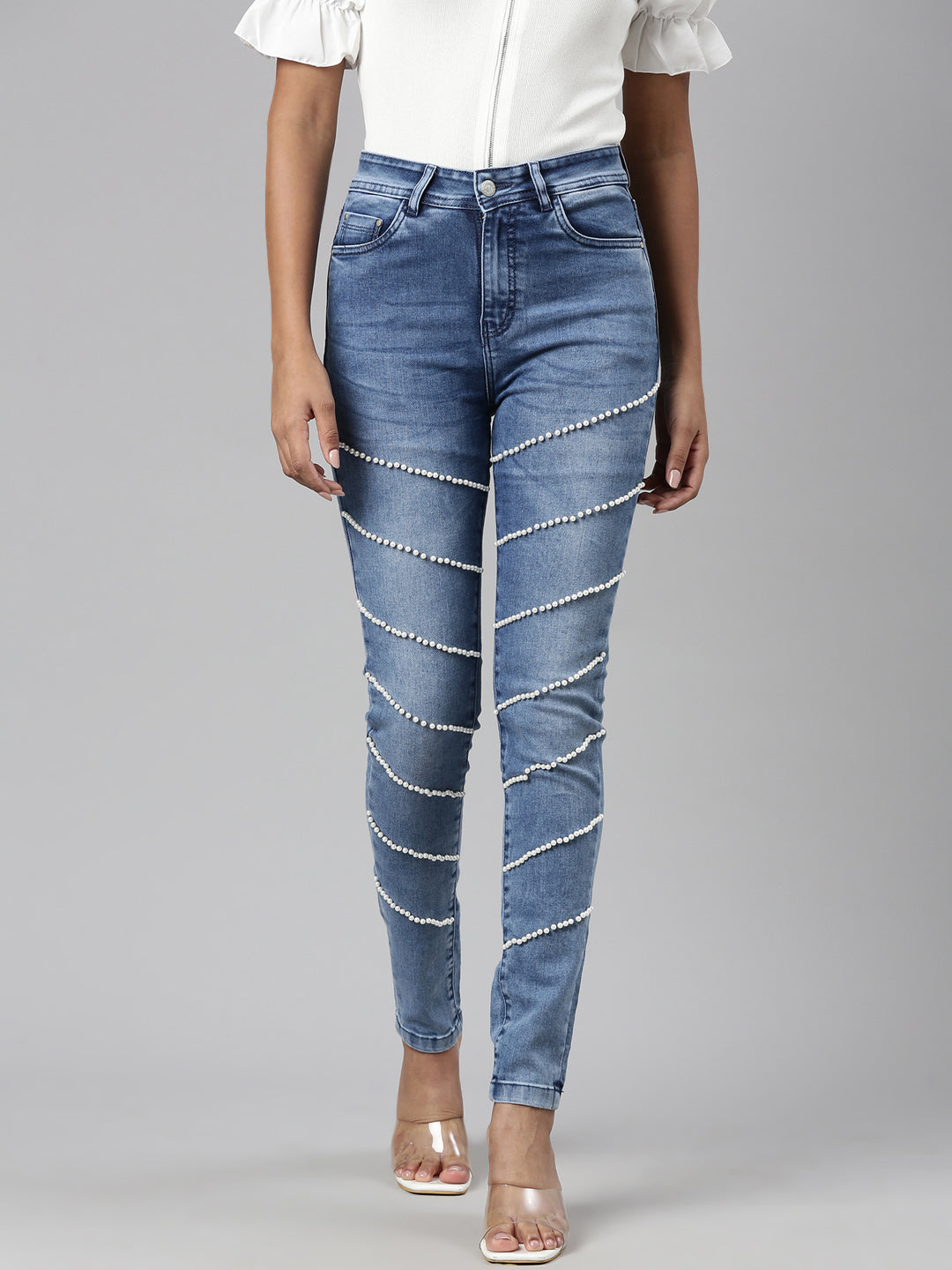 Women Blue Denim Jeans