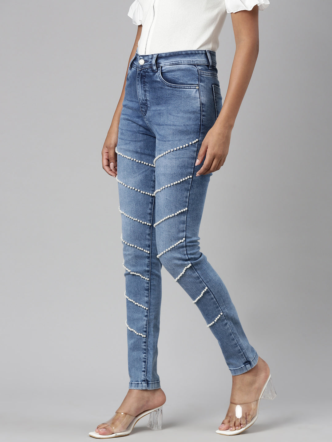 Women Blue Denim Jeans