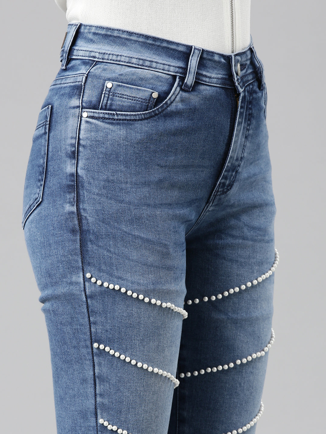 Women Blue Denim Jeans