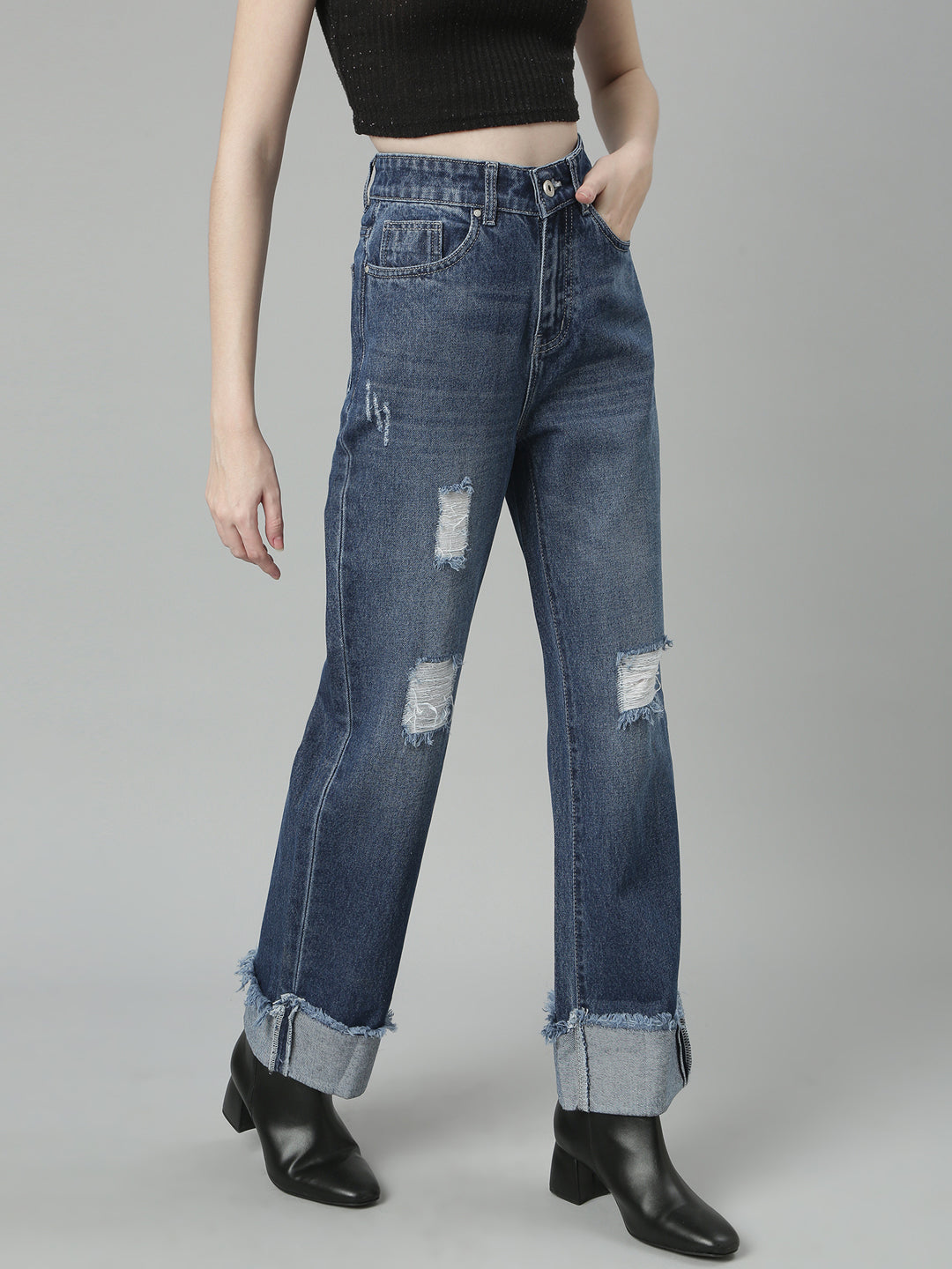 Women Blue Denim Jeans