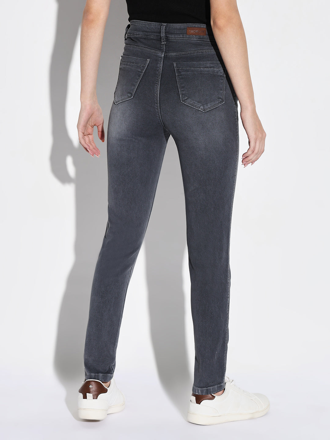 Women Grey Slim Fit Jeans