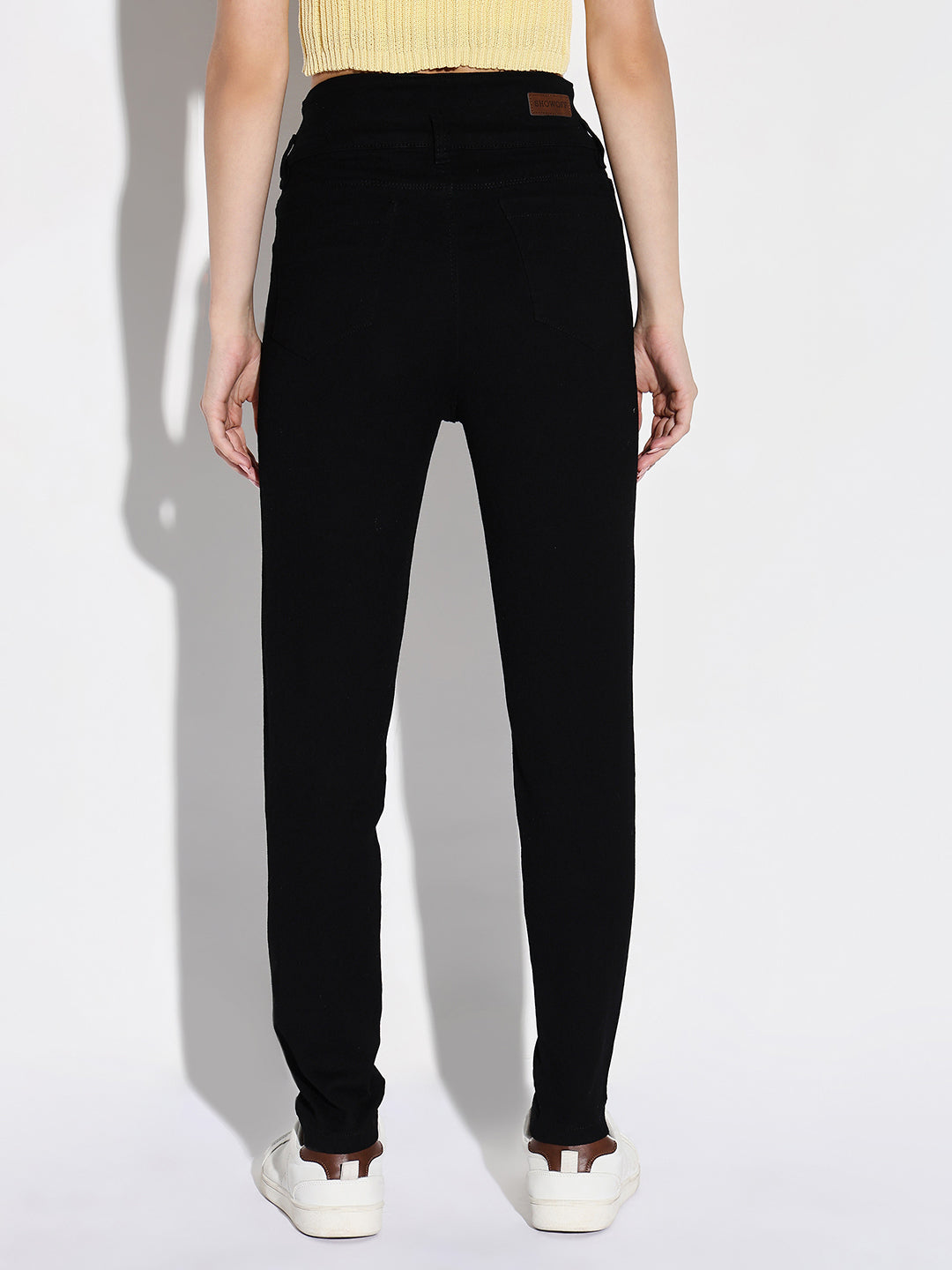 Women Black Slim Fit Jeans