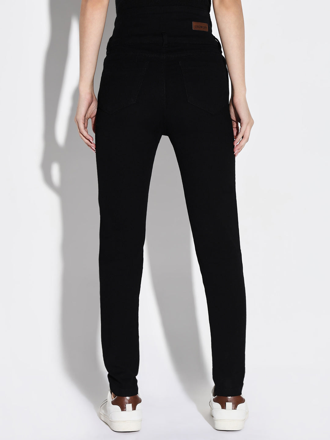 Women Black Slim Fit Jeans