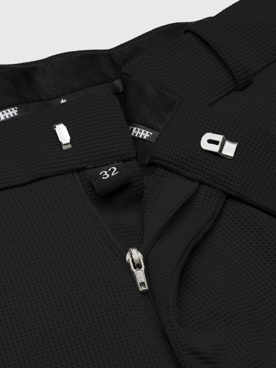 Men's Black Formal Trousers