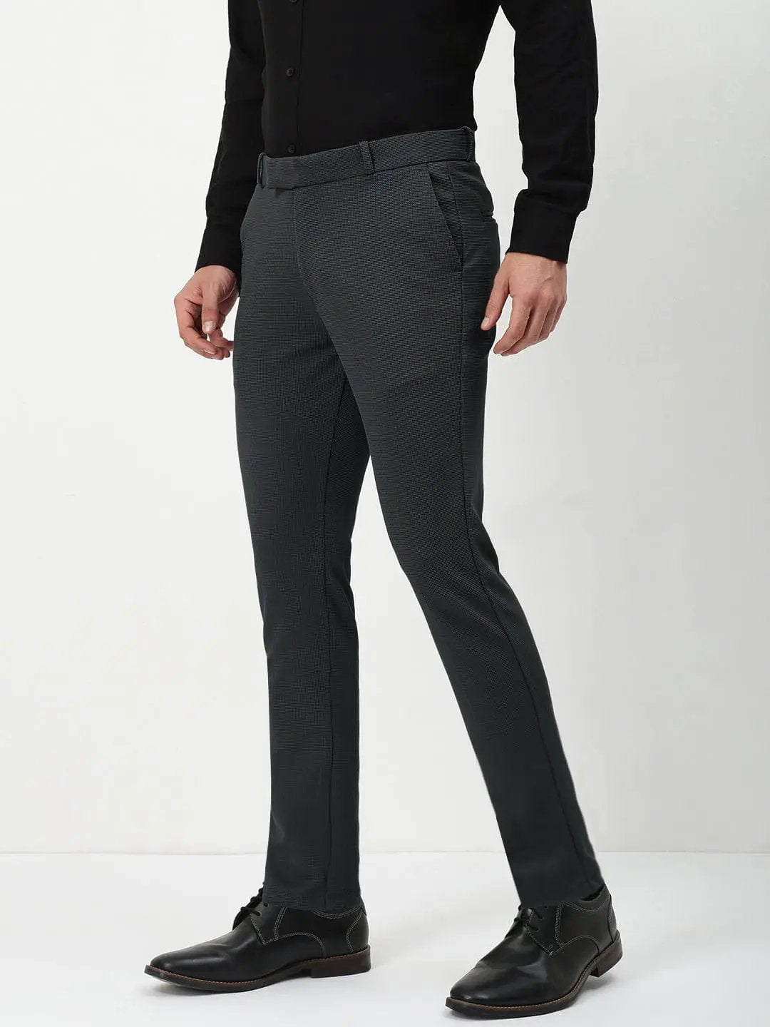 Men's Dark Grey Formal Trousers - from SHOWOFFFF
