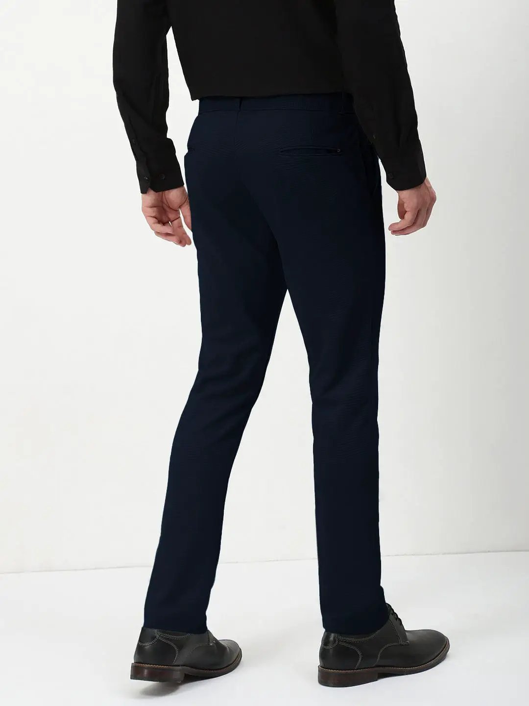 Men's Navy Blue Formal Trousers - from SHOWOFFFF