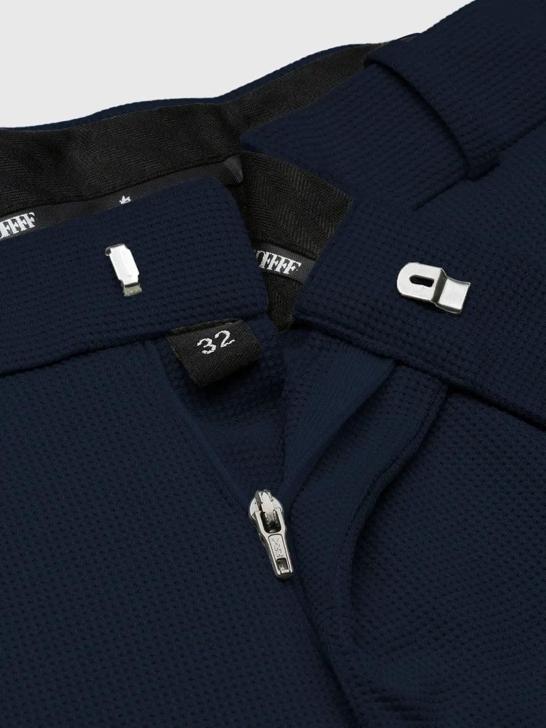 Men's Navy Blue Formal Trousers - from SHOWOFFFF