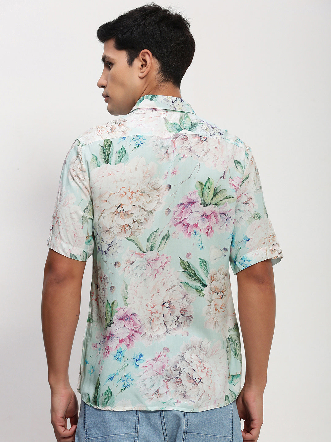 Men Multi Floral Slim Fit Shirt